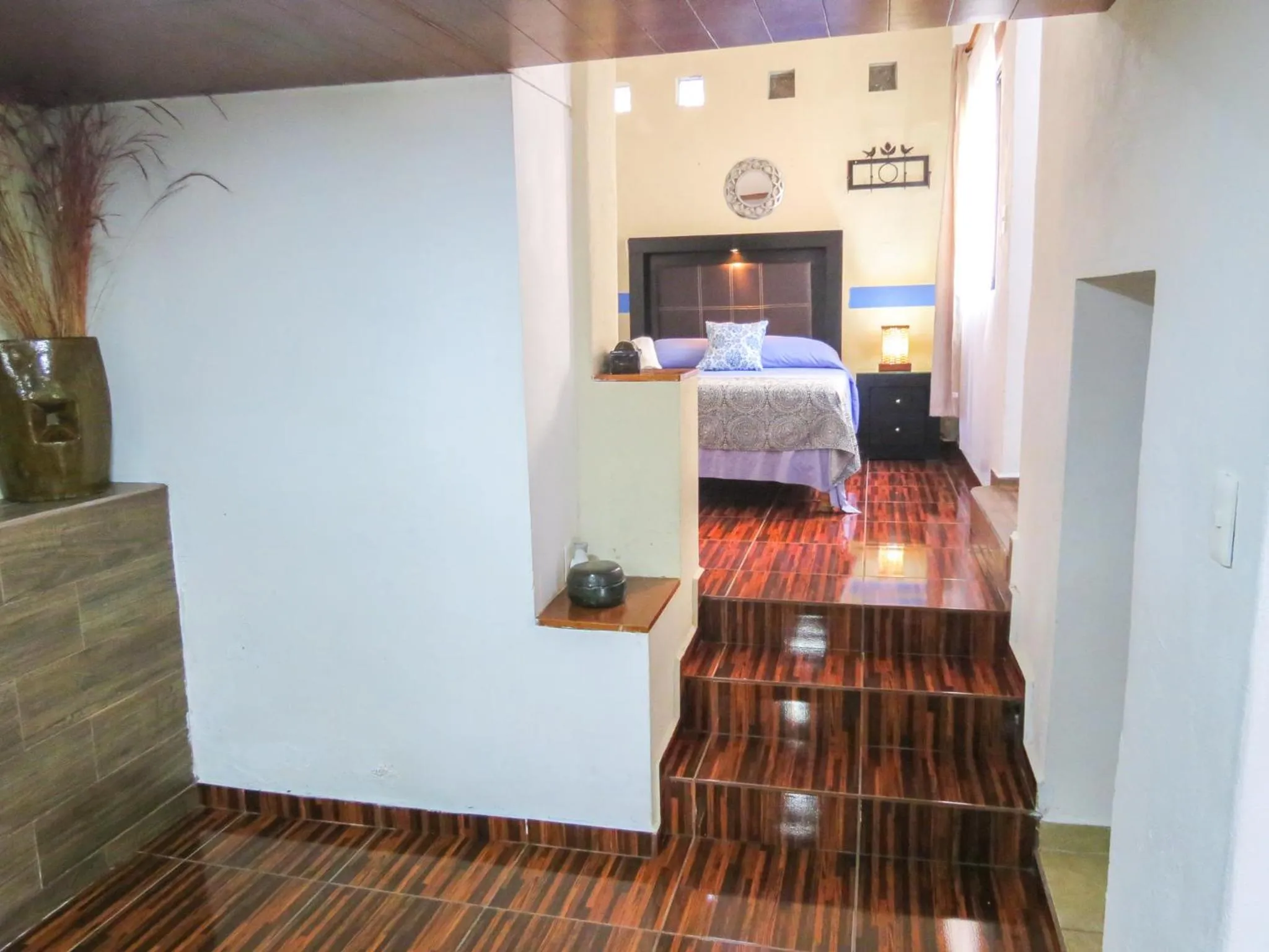 Bed in Hotel Posada Comala