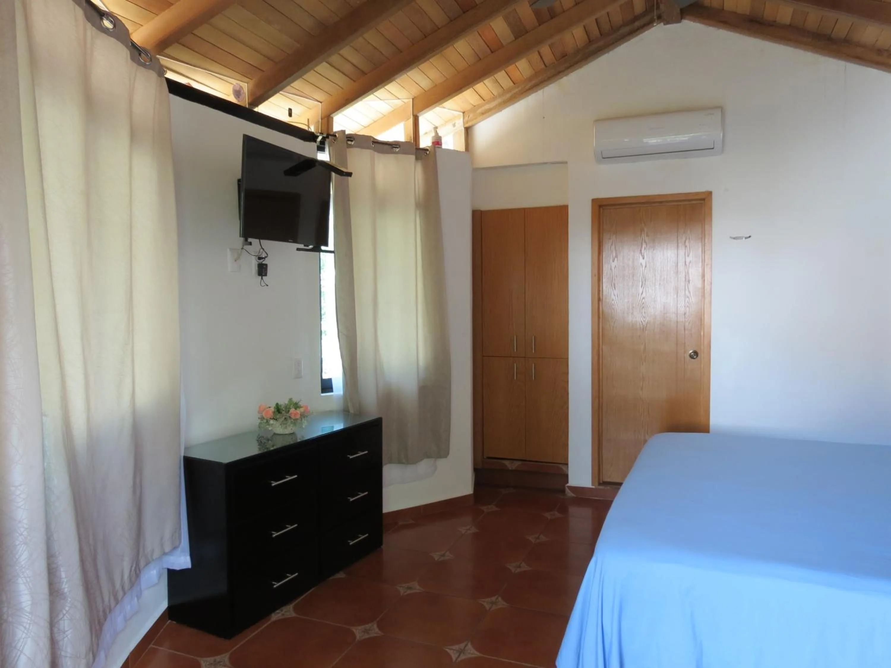 Bed in Hotel Posada Comala