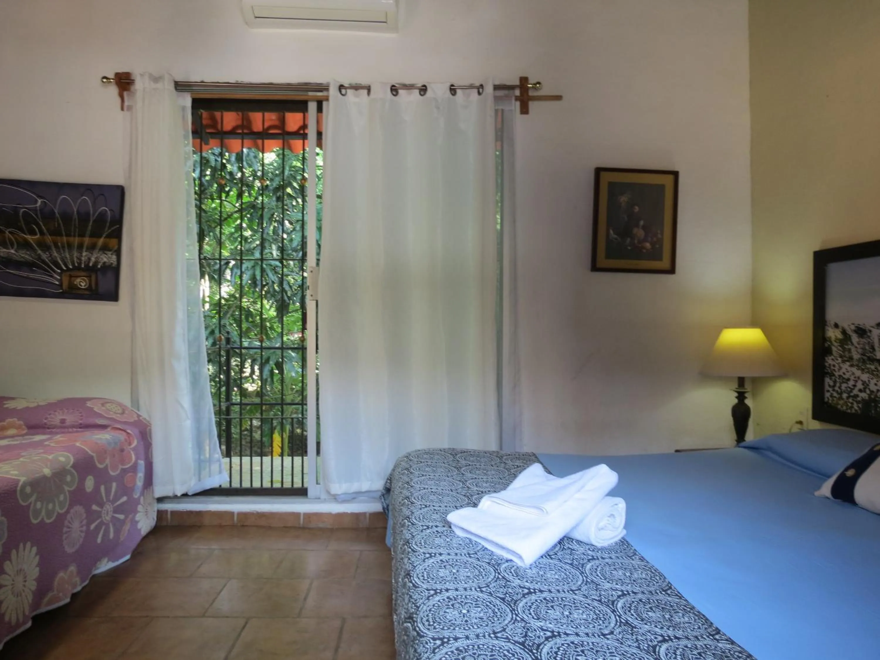 Bed in Hotel Posada Comala