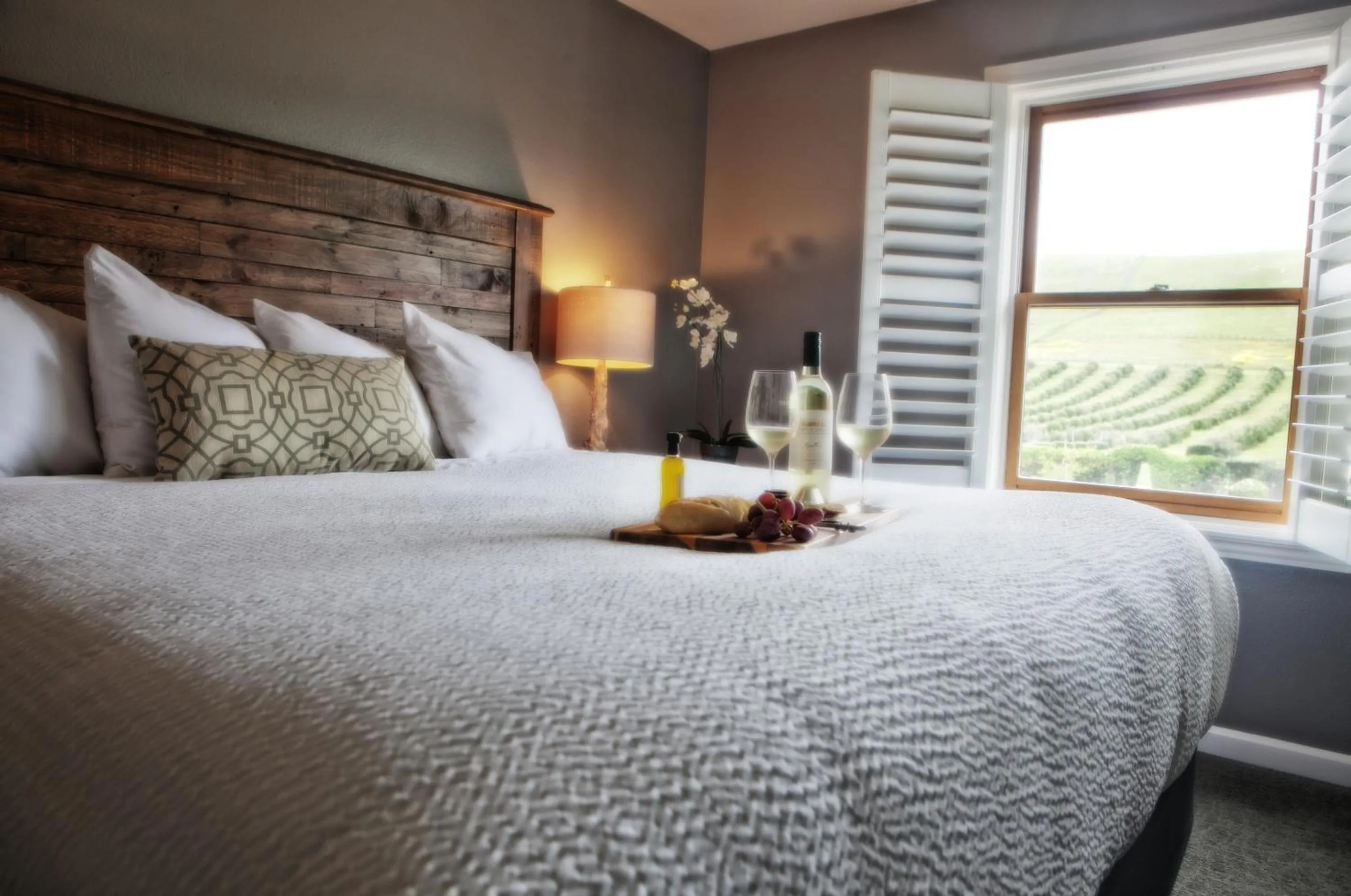 Bed in Purple Orchid Resort & Spa