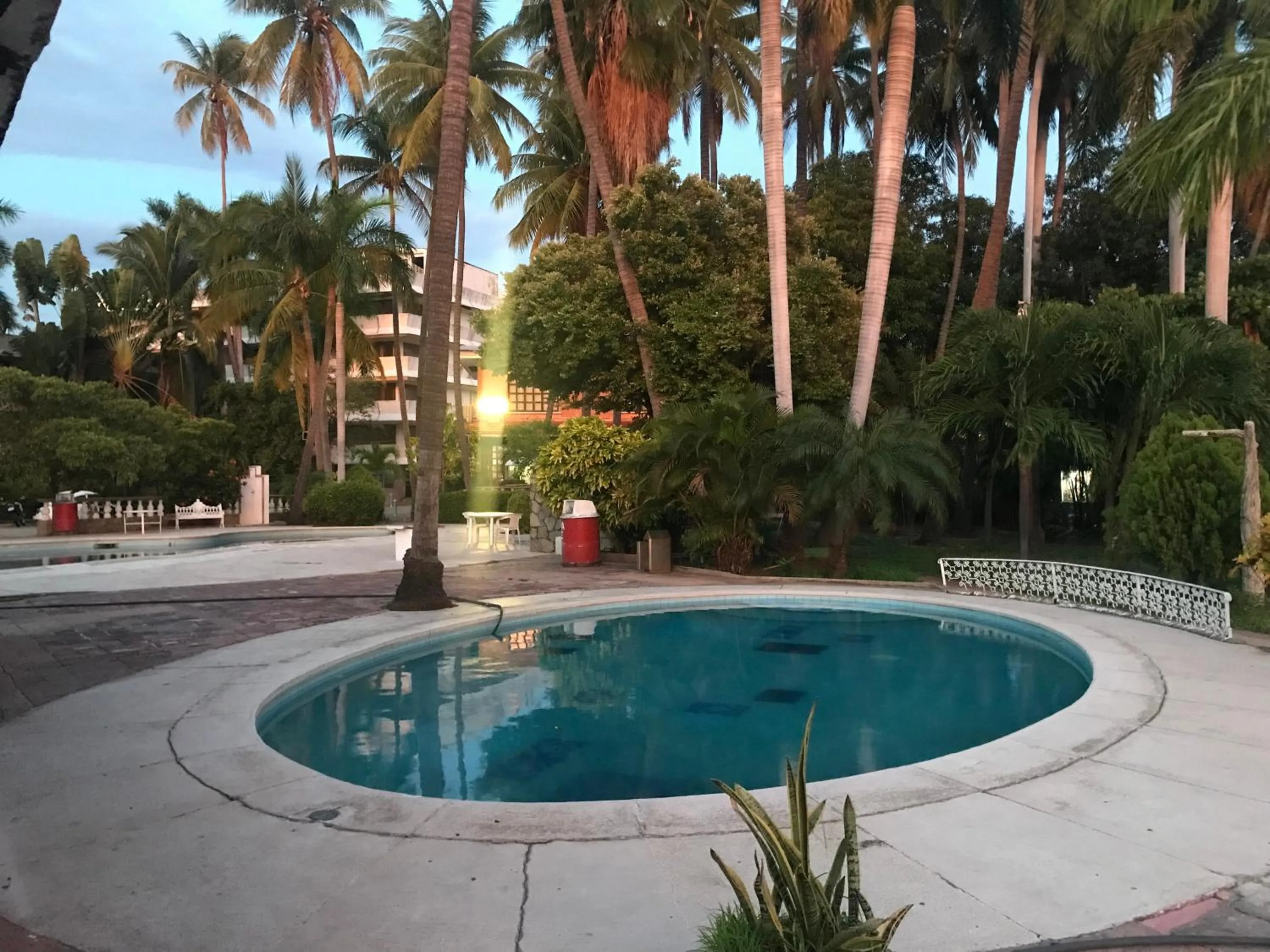 Swimming pool in Hotel las hamacas