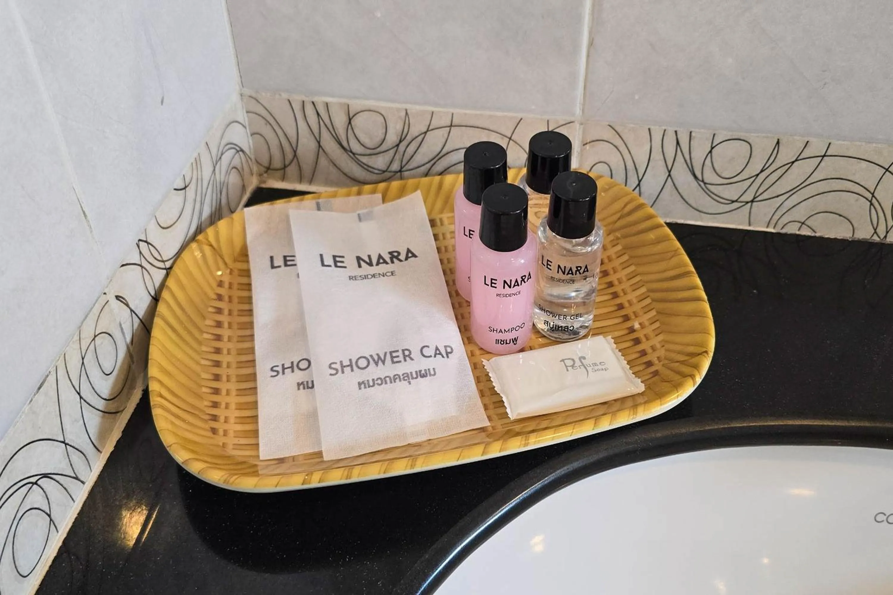 Decorative detail in Le Nara Residence