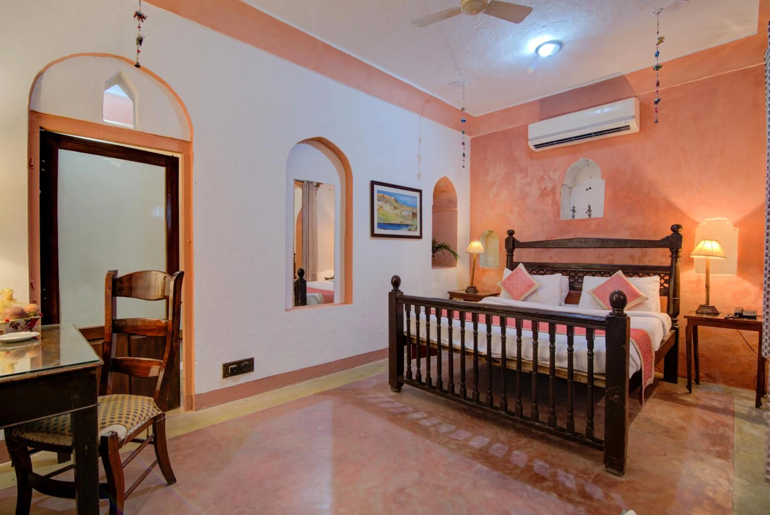 Photo of the whole room, Bed in Fort Dadhikar, Alwar