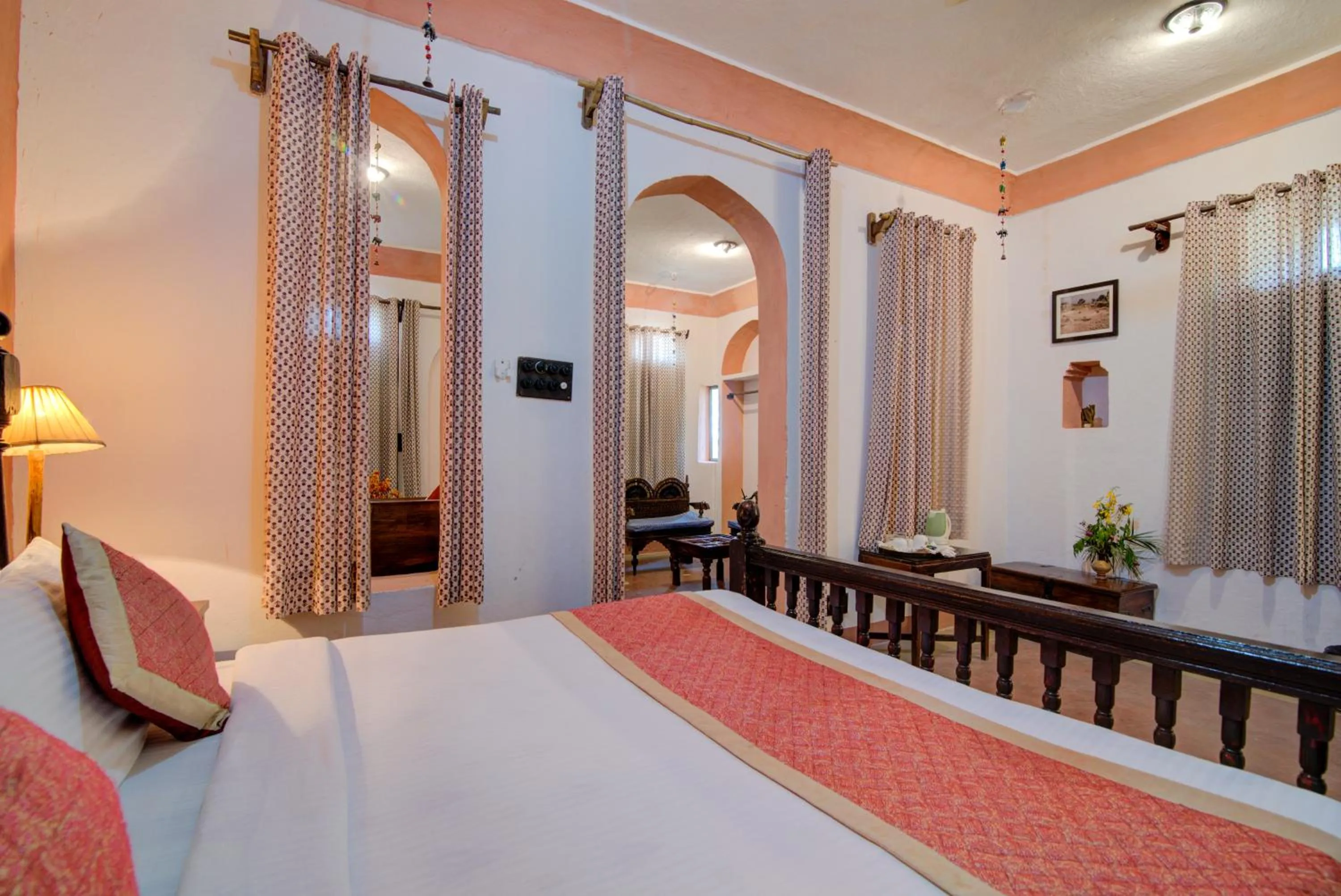 Bed in Fort Dadhikar, Alwar