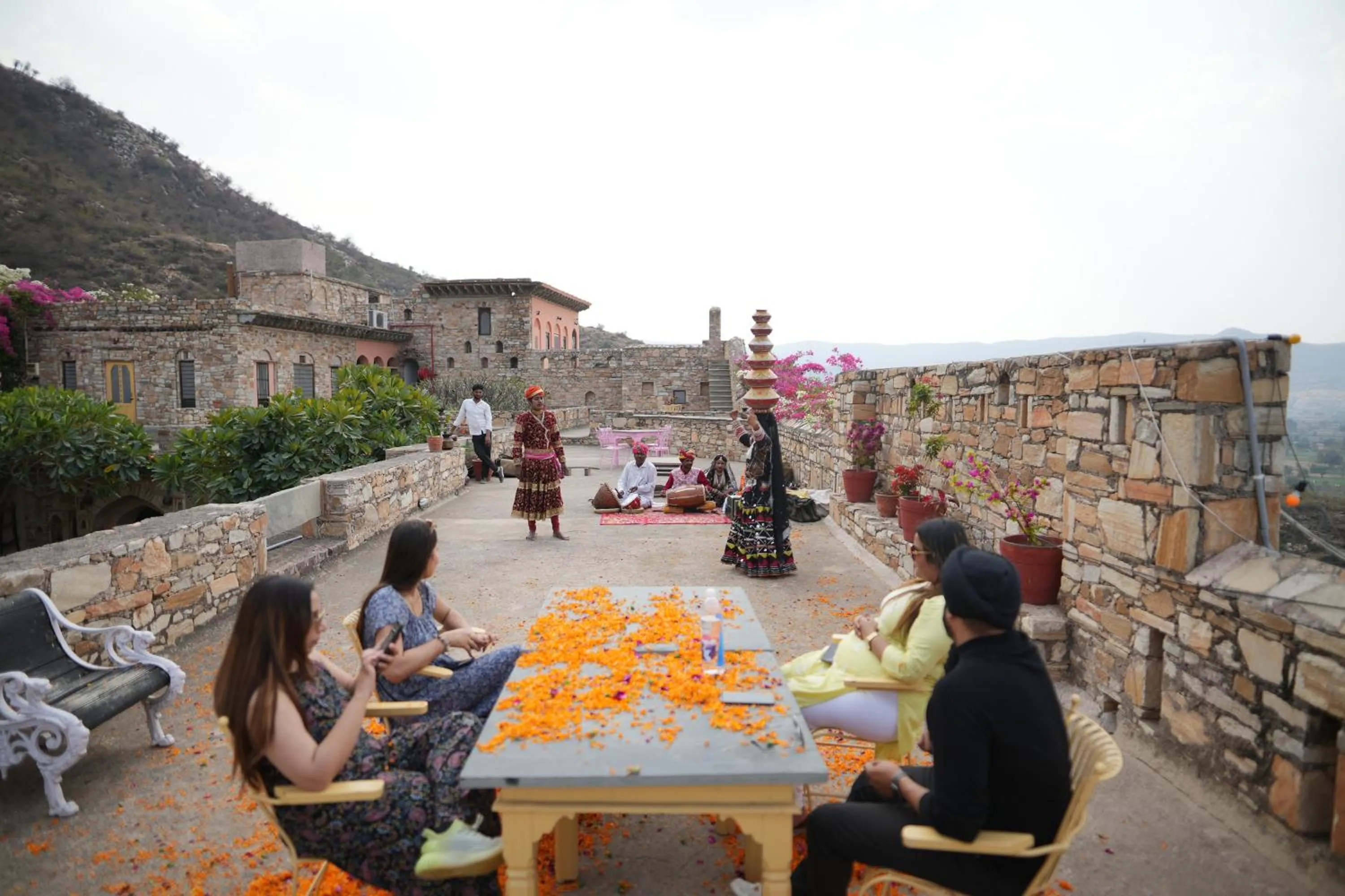 Activities in Fort Dadhikar, Alwar