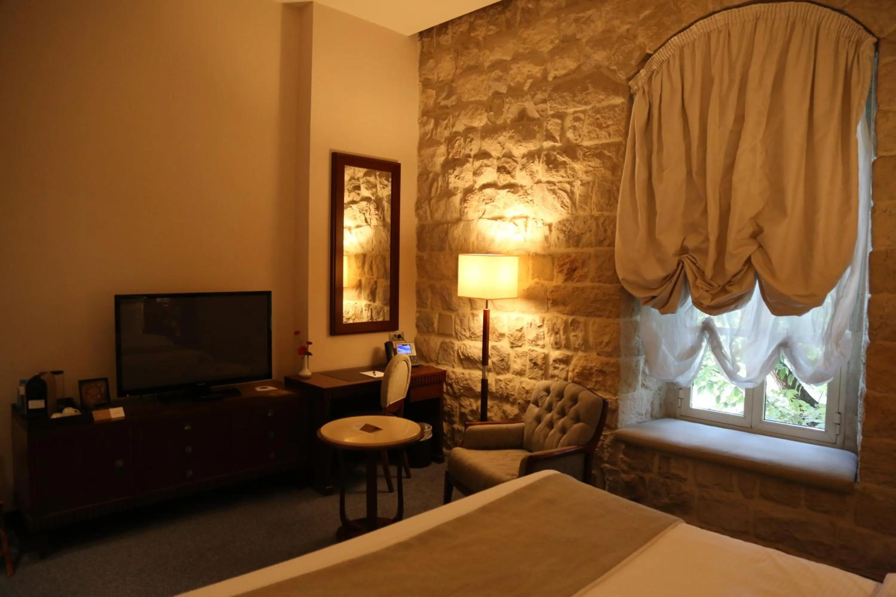 Bedroom, Bed in Grand Kadri Hotel - History Marked by Cristal Lebanon