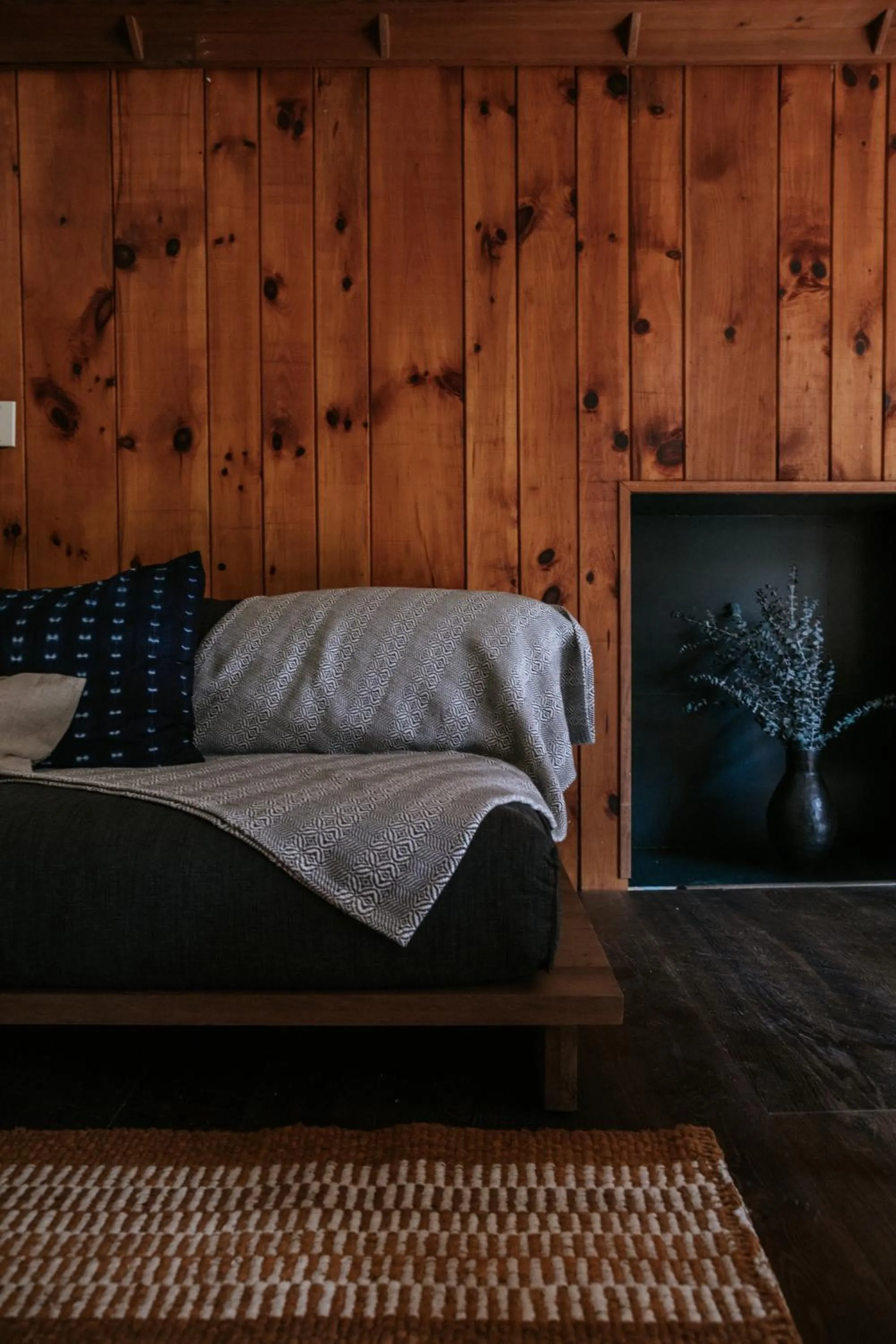 Living room, Bed in The Leeway