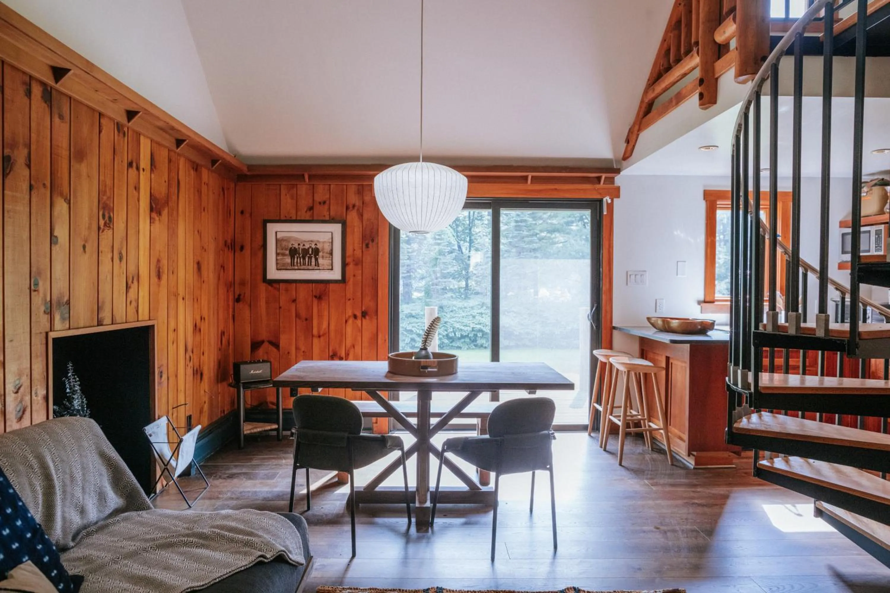 Living room in The Leeway