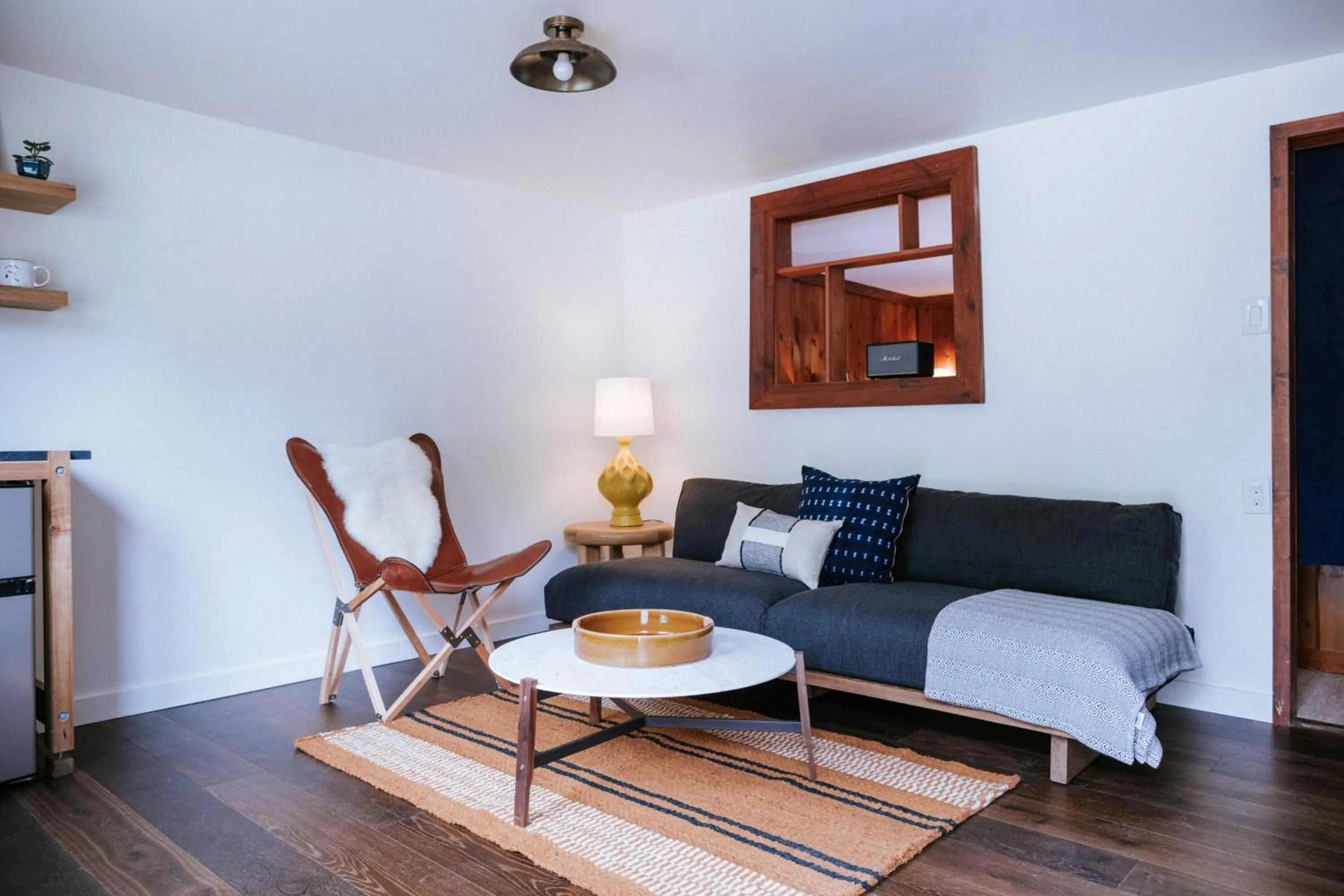 Living room in The Leeway