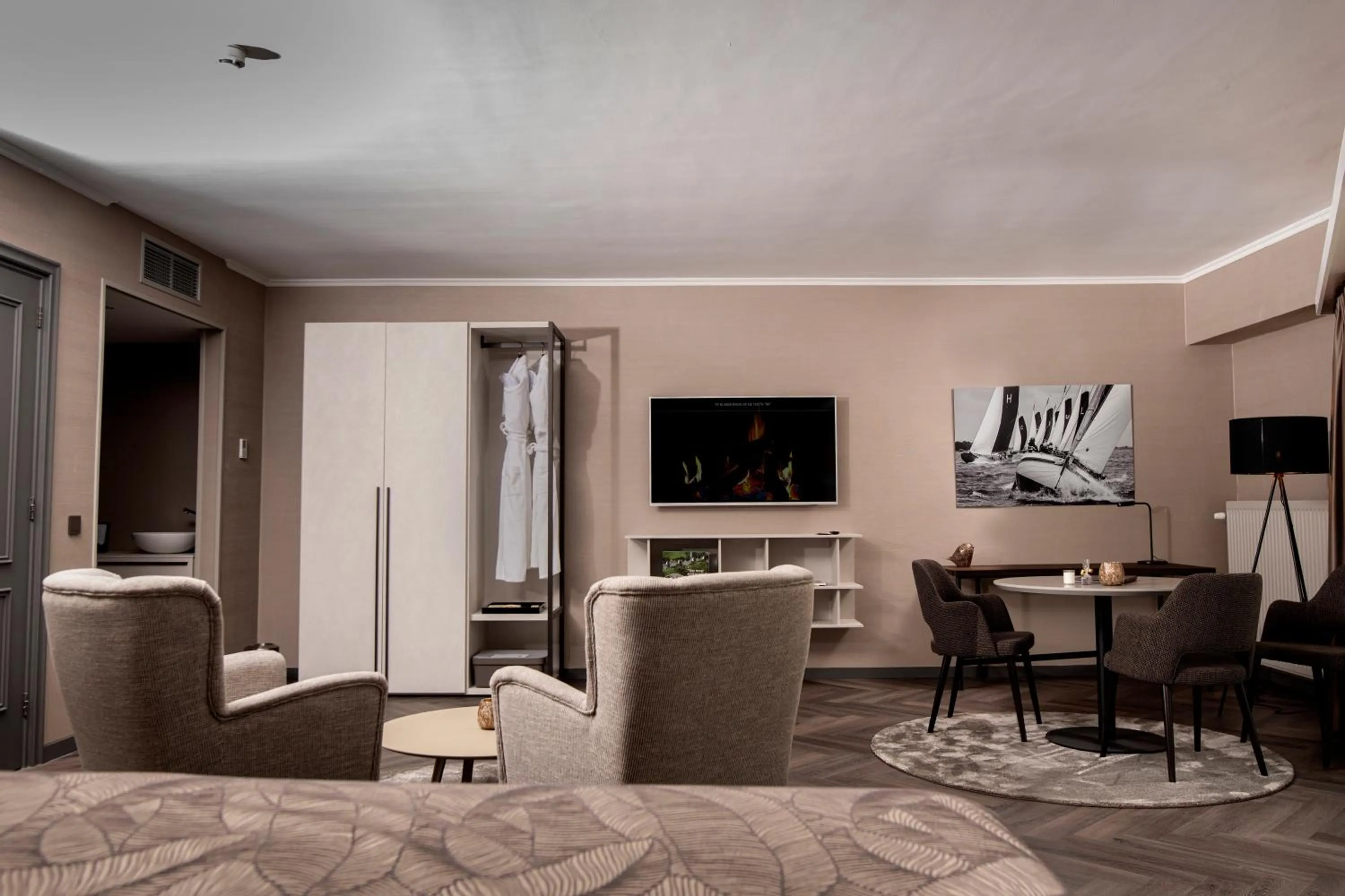 Seating area in Landgoed Lauswolt