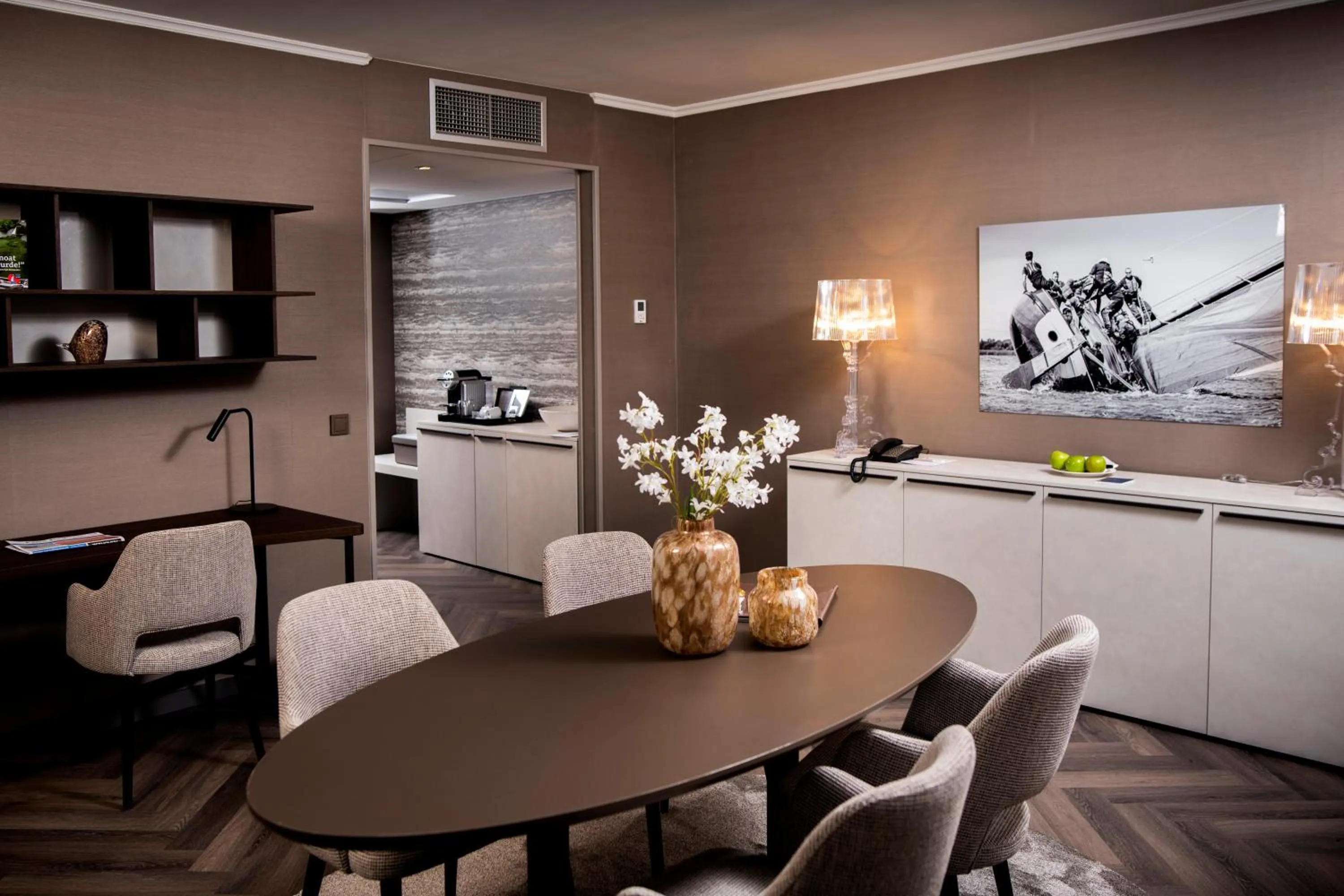 Dining area in Landgoed Lauswolt