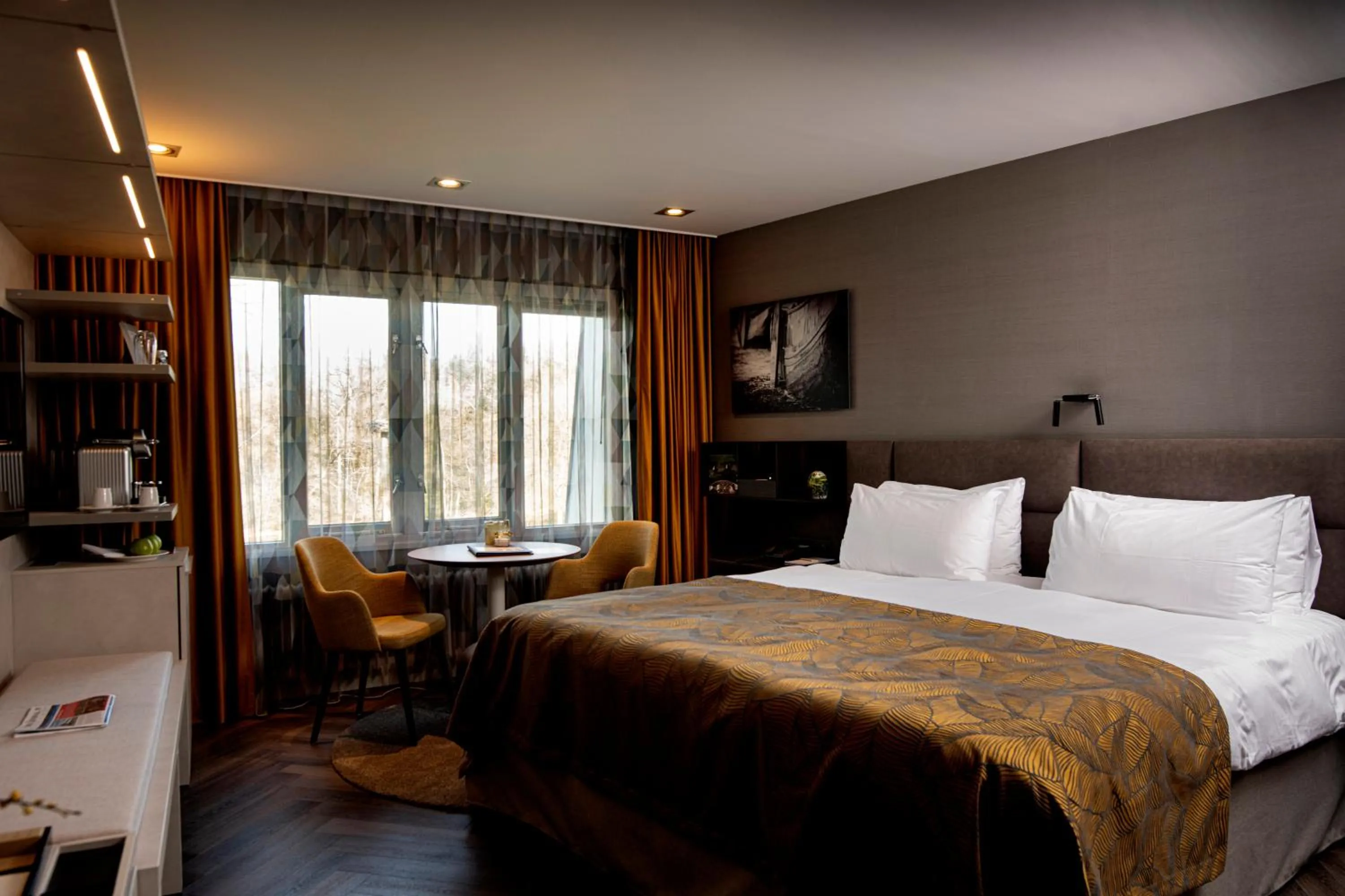 Bedroom, Bed in Landgoed Lauswolt