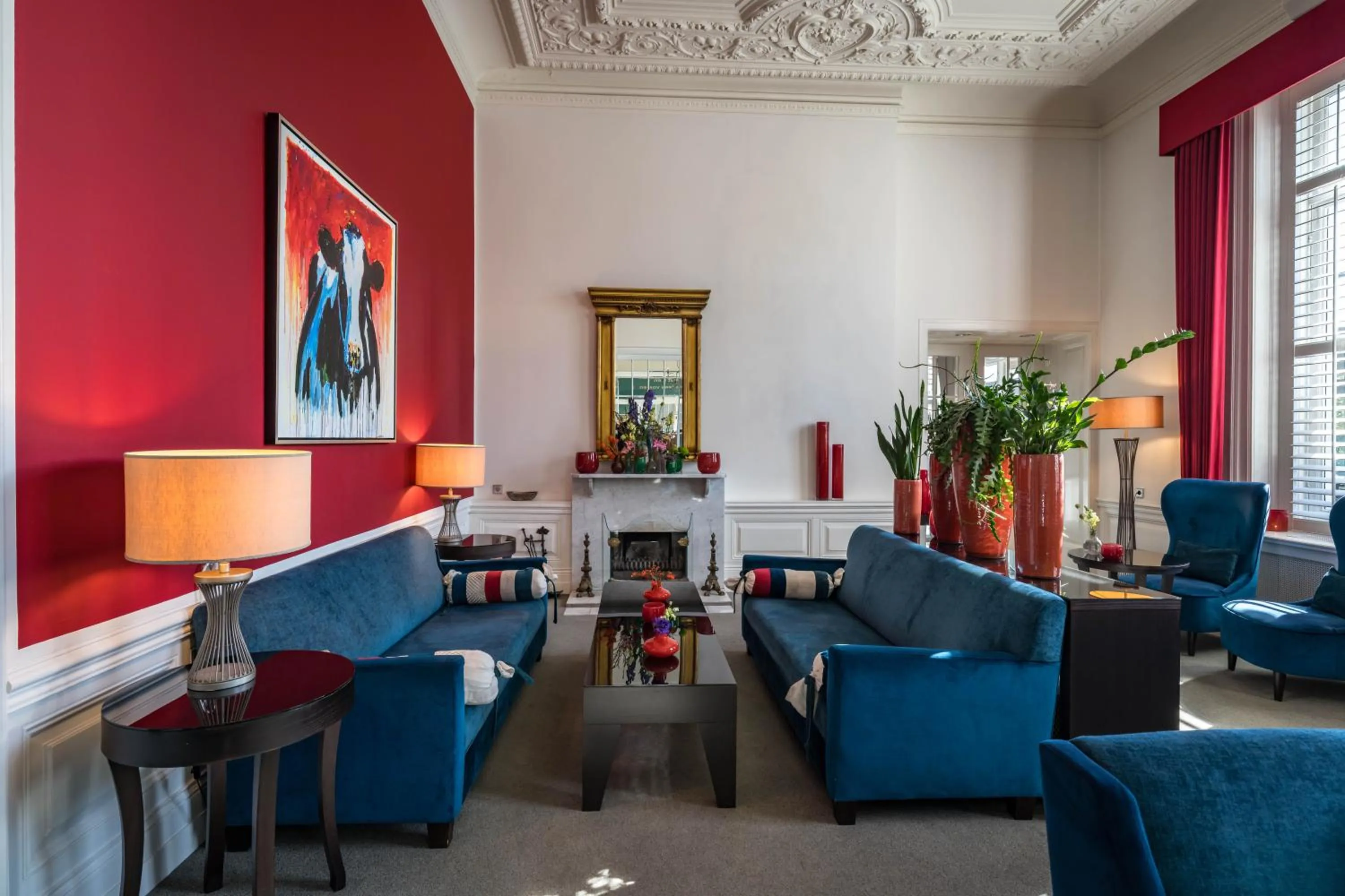 Seating area in Landgoed Lauswolt