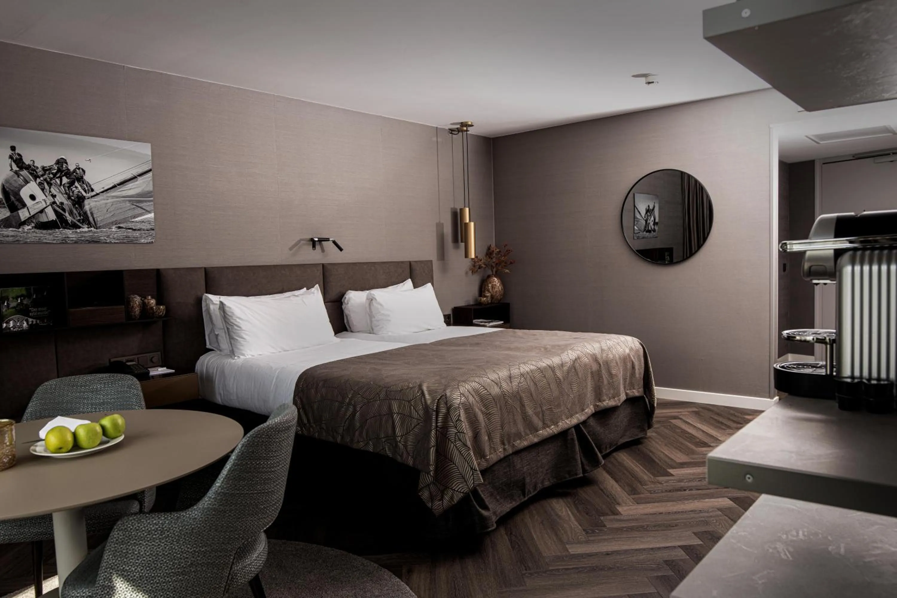 Bedroom, Bed in Landgoed Lauswolt