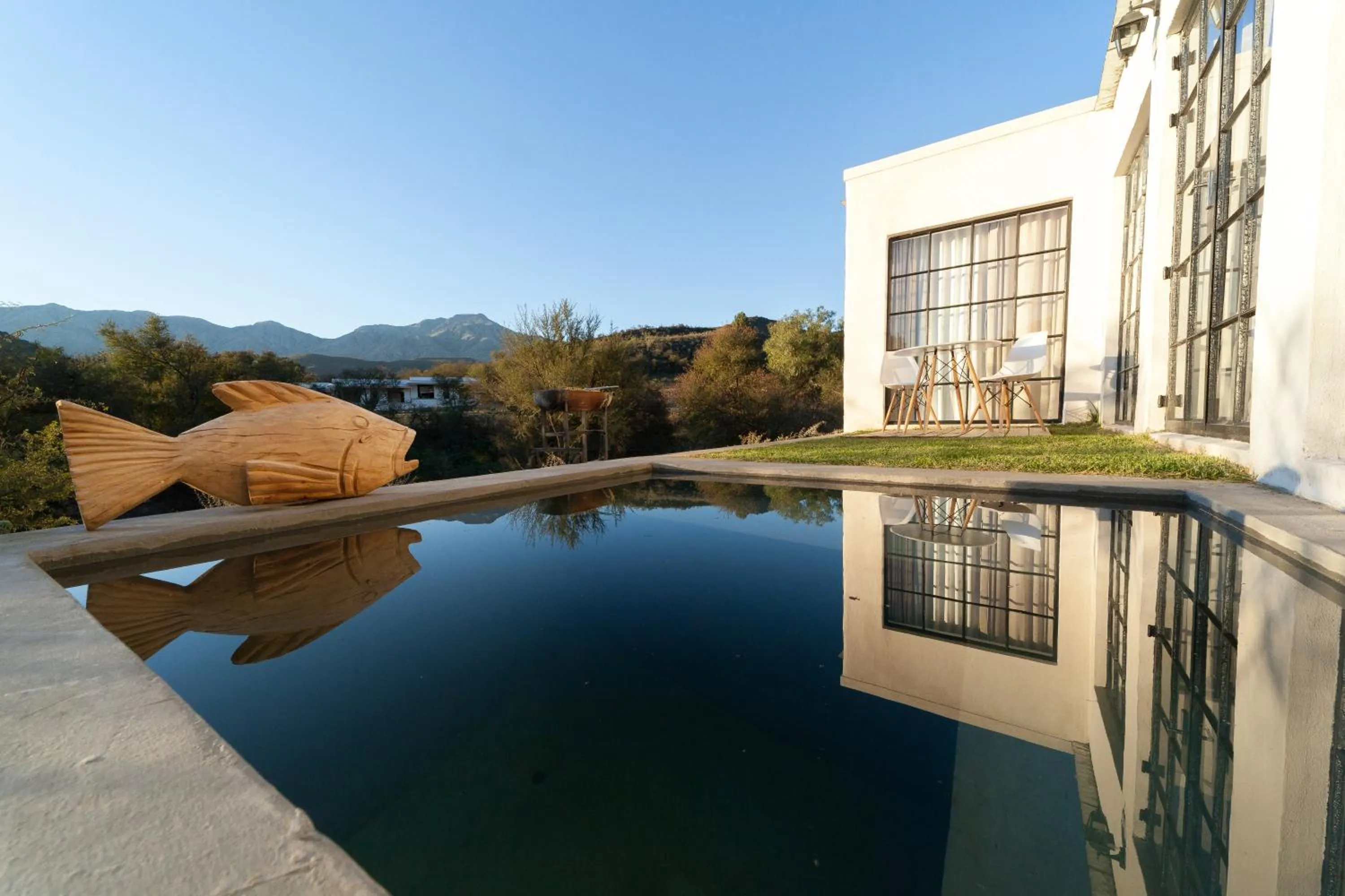 Swimming pool in De Kombuys