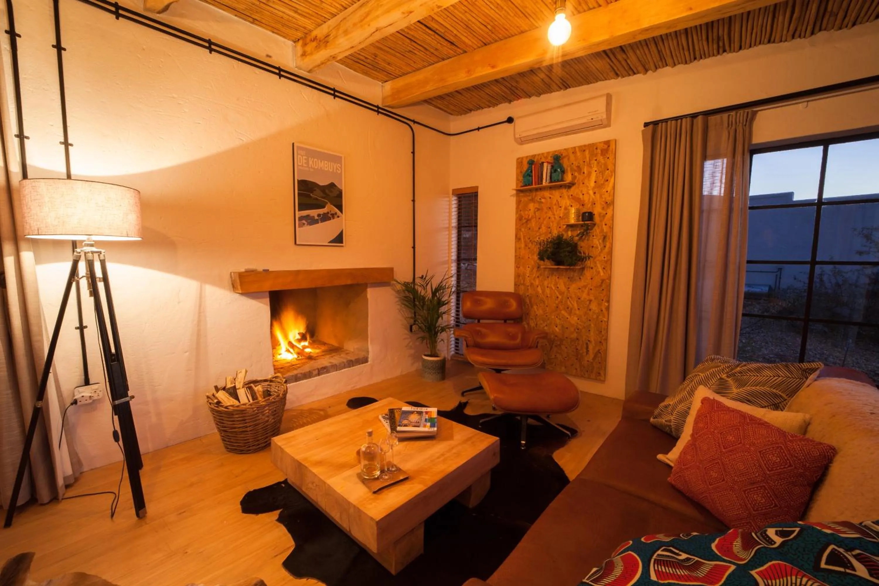 Living room in De Kombuys