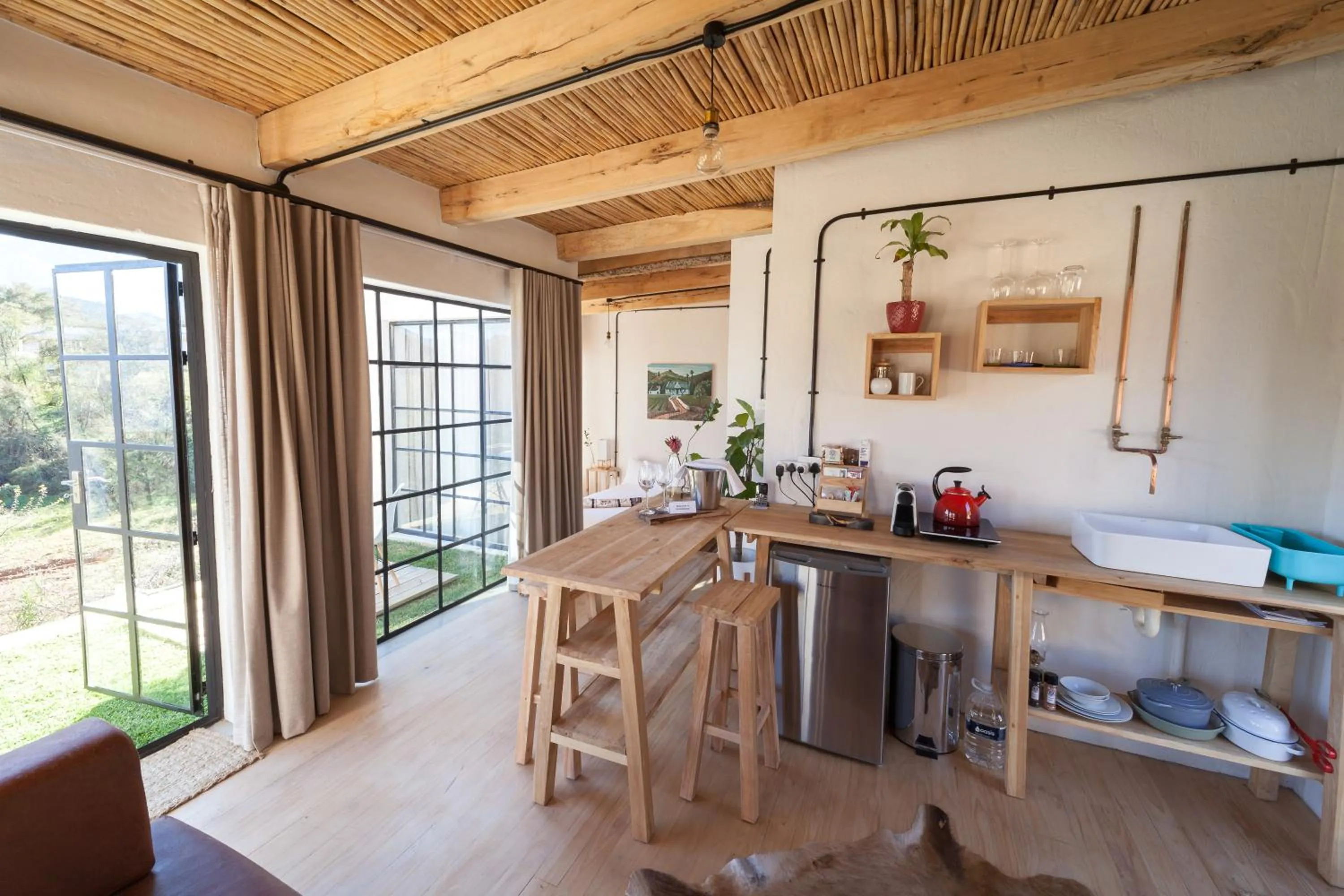 Coffee/tea facilities in De Kombuys