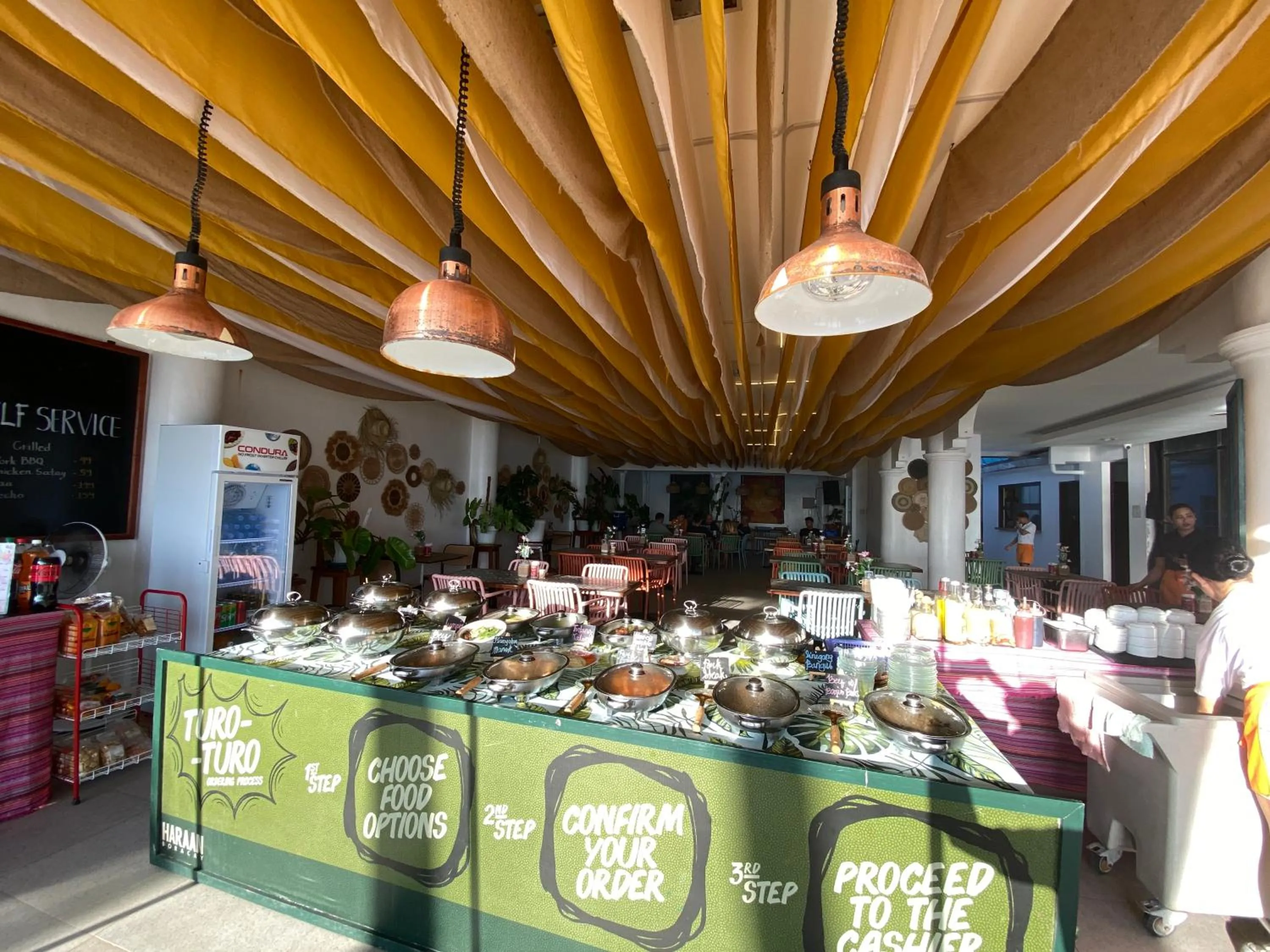 Restaurant/places to eat in Boracay Sea View Hotel