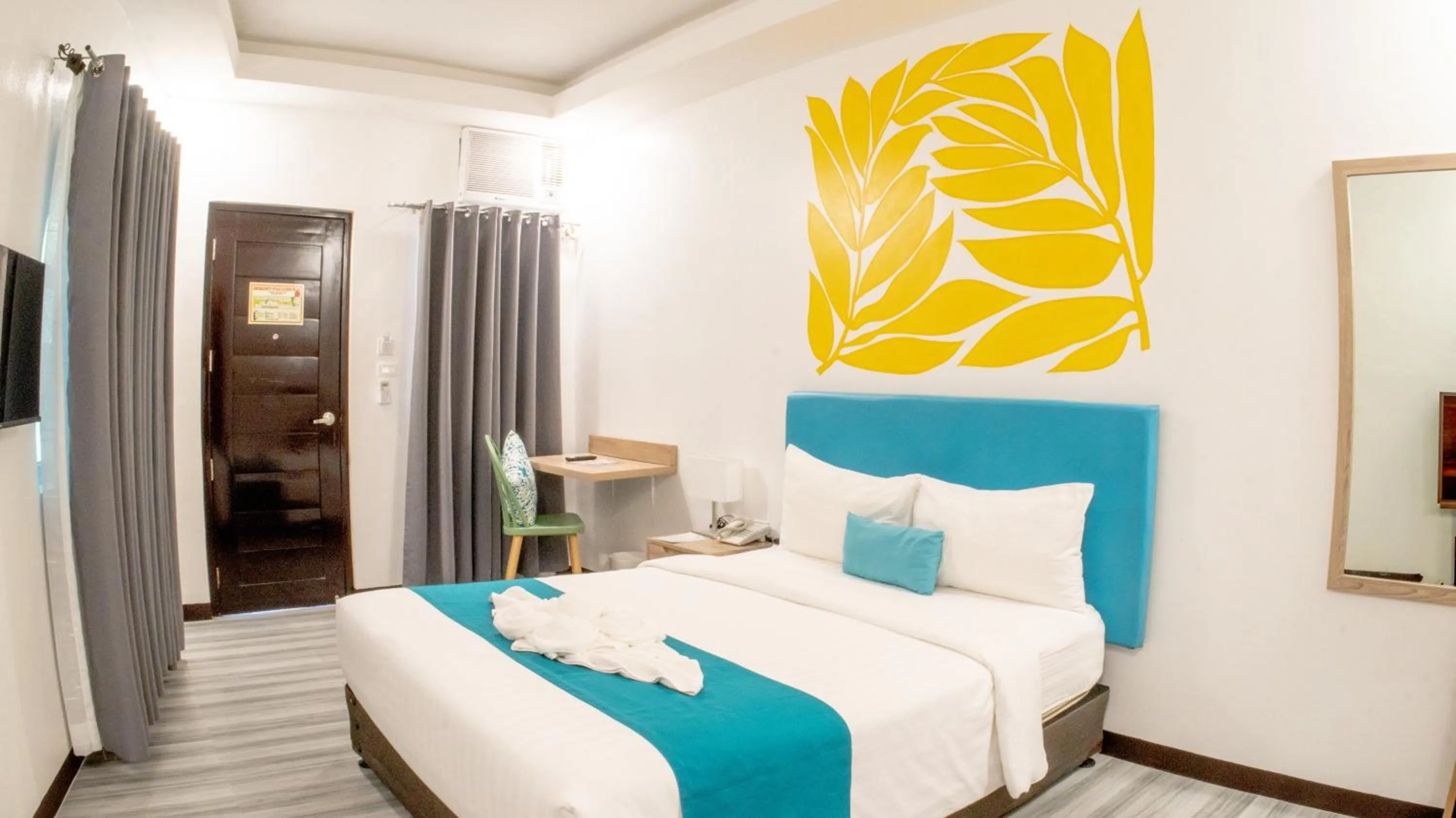 Bed in Boracay Sea View Hotel