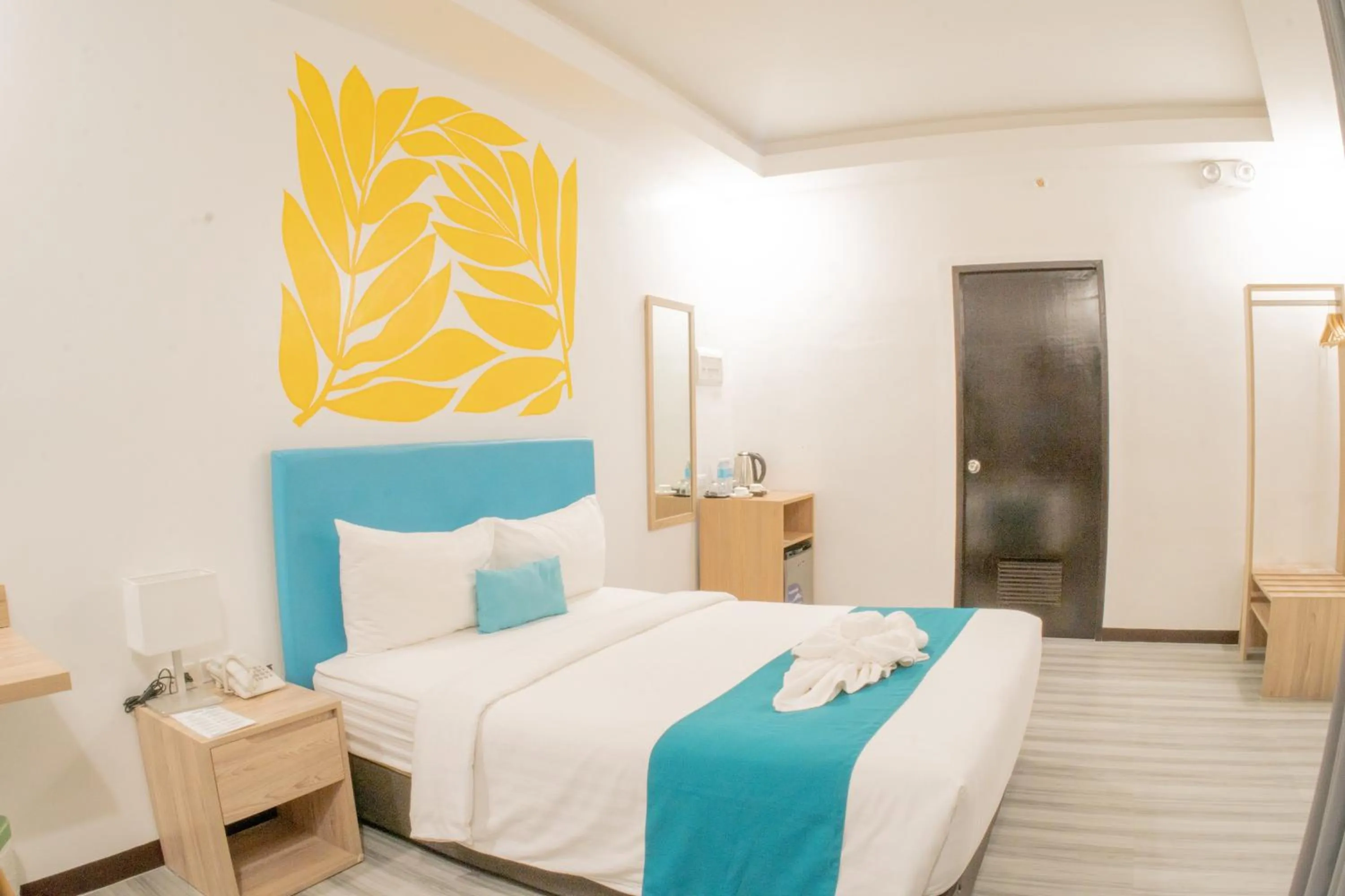 Bed in Boracay Sea View Hotel