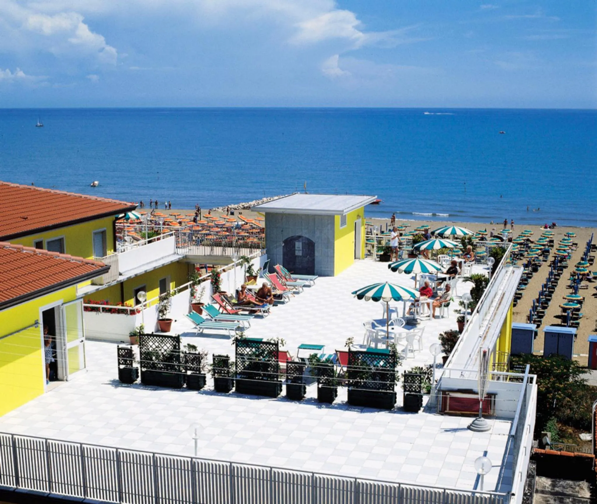 Balcony/Terrace in Hotel Miramare