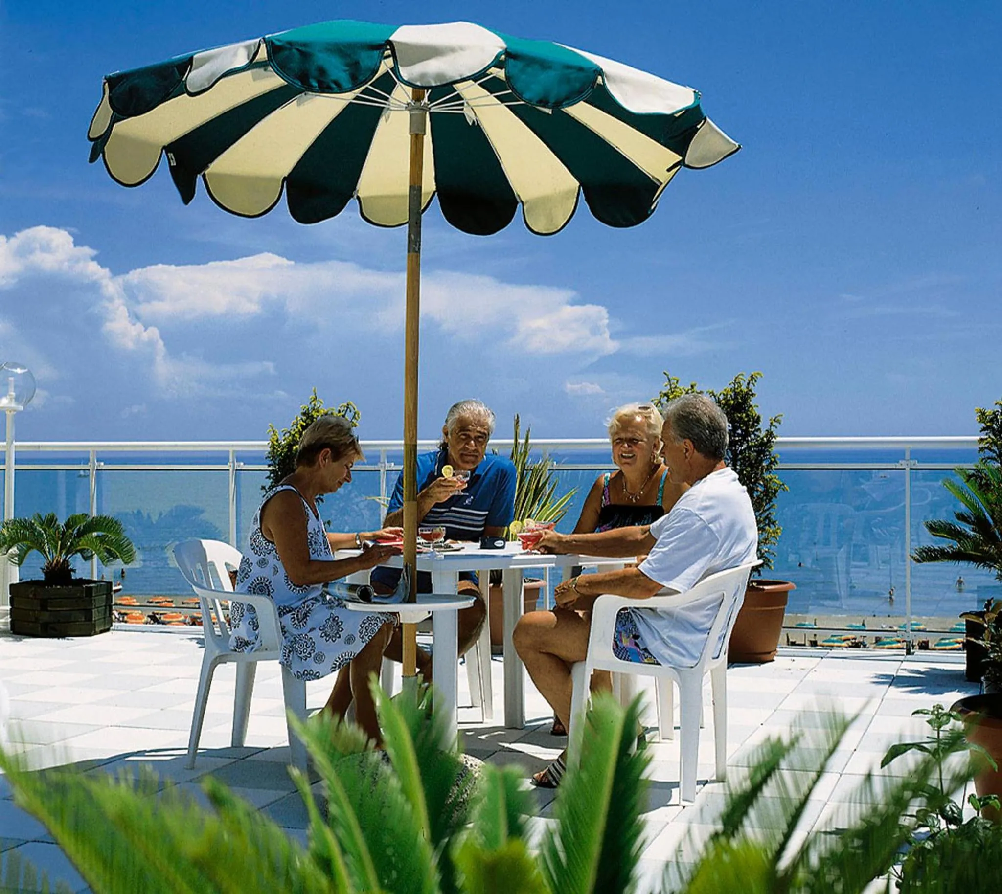 Balcony/Terrace in Hotel Miramare