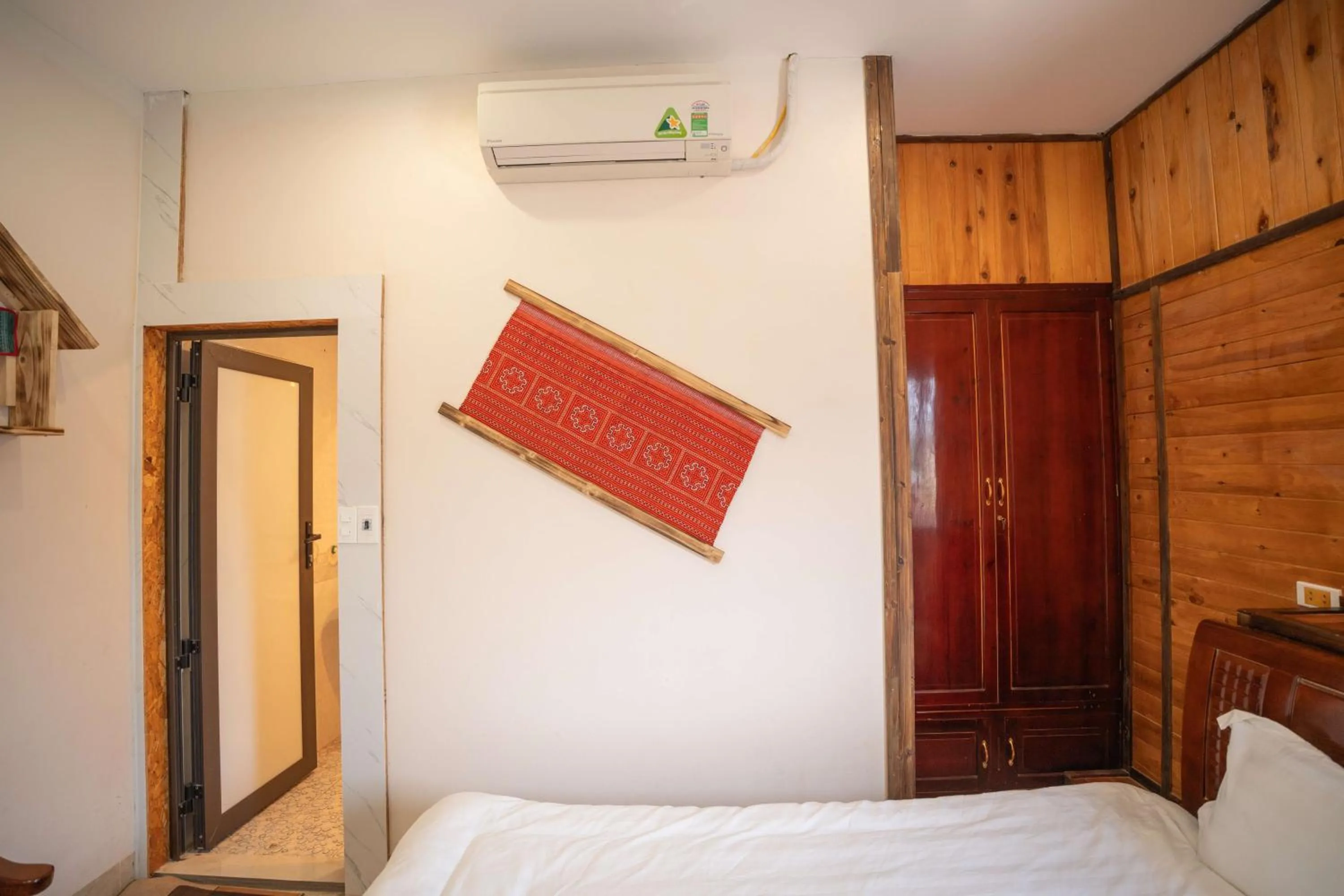 Bed in Sinai Bungalow & Hotel SaPa