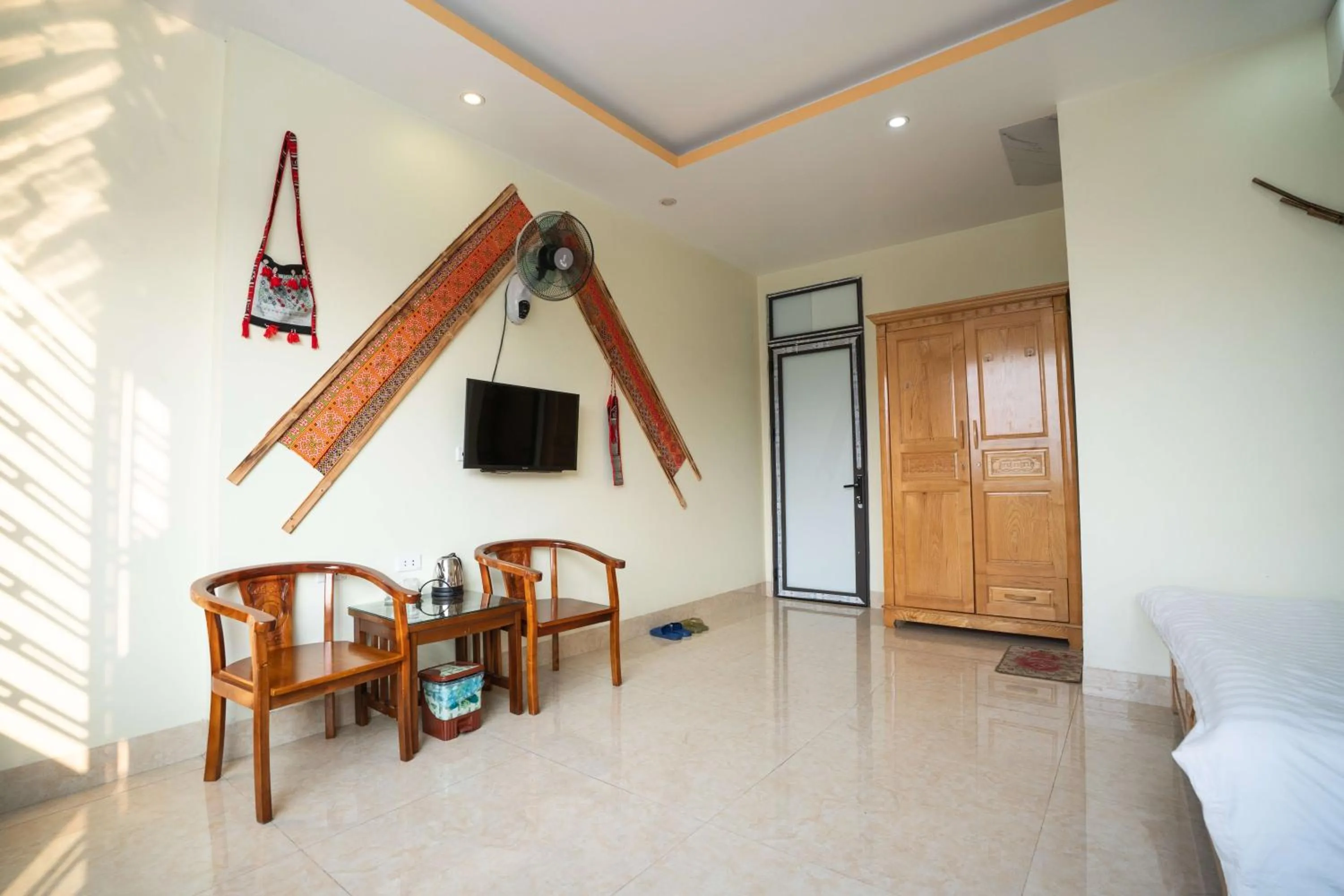 Bed in Sinai Bungalow & Hotel SaPa