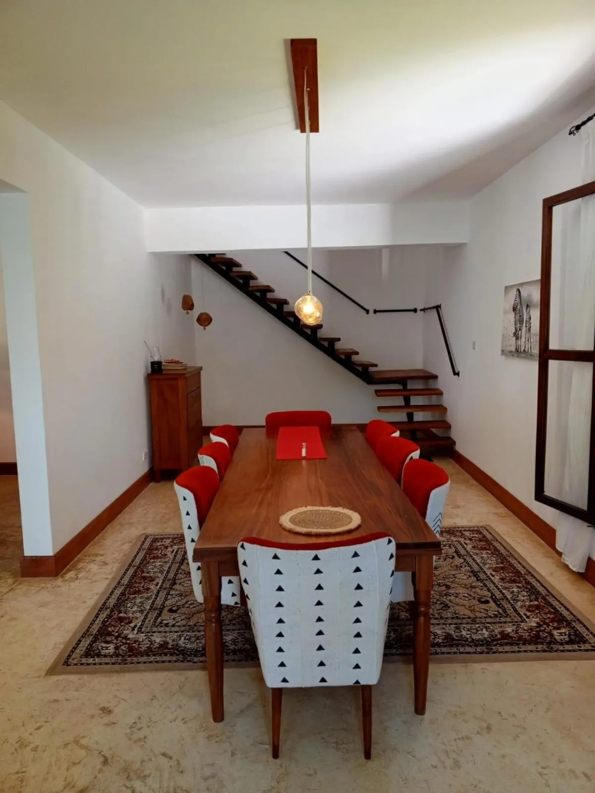 Dining area in Sonrisa Villas