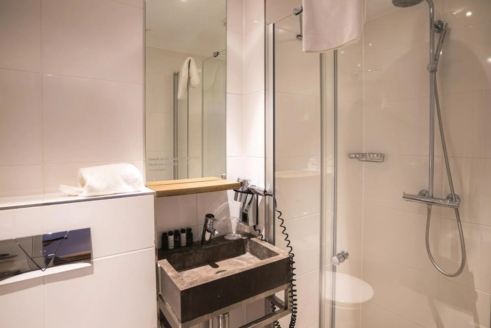 Bathroom in blooming