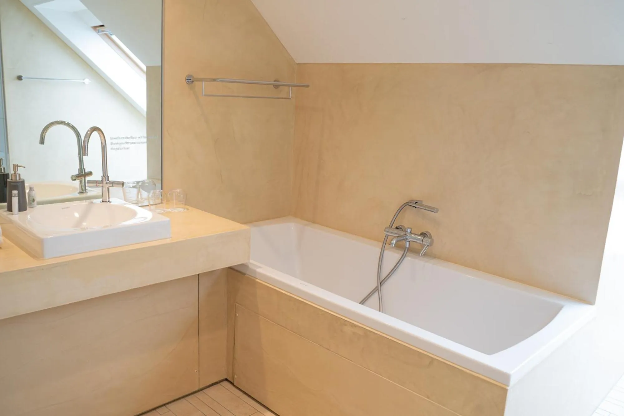 Bathroom in blooming