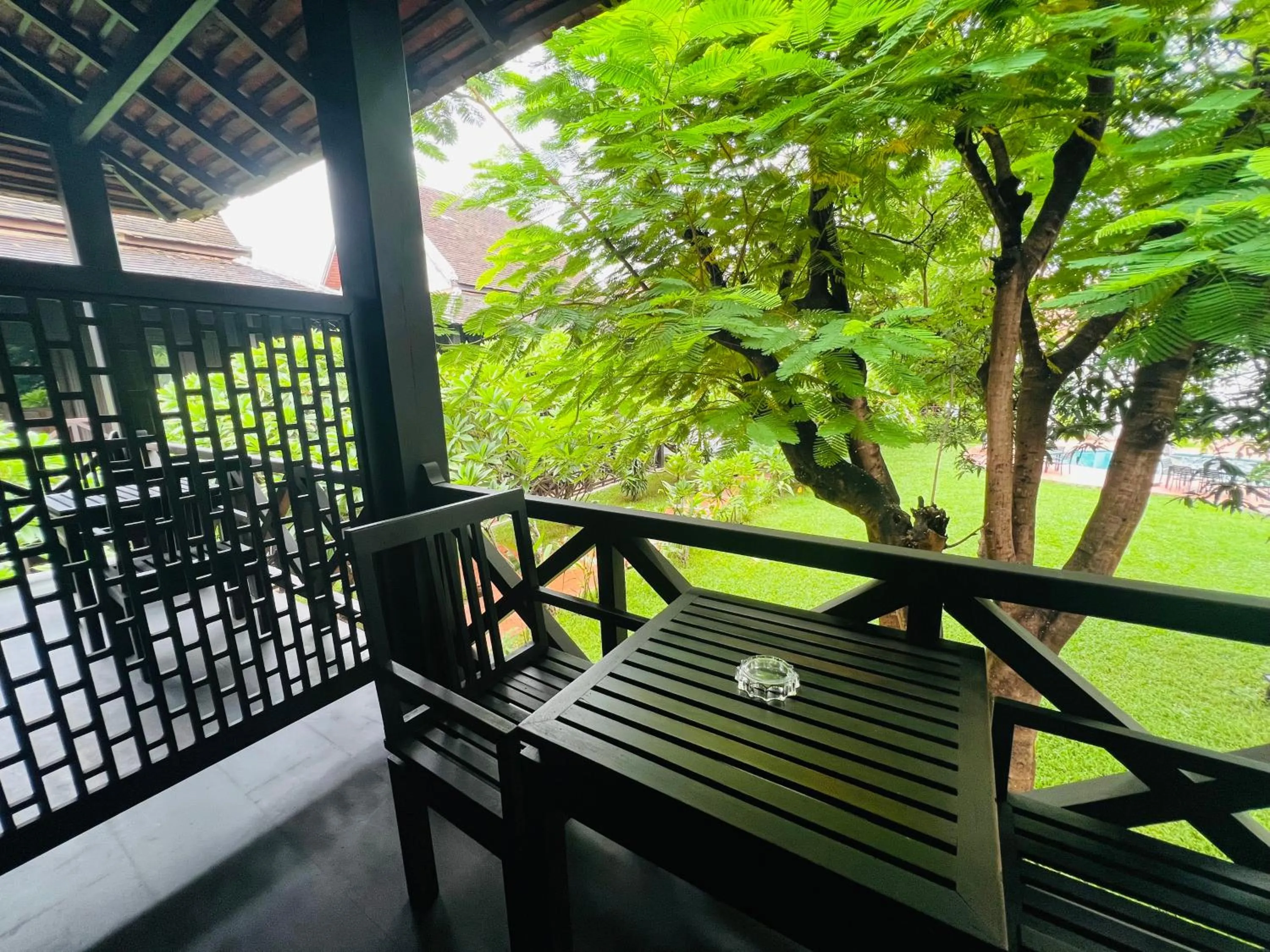 Balcony/Terrace in Meuangluang Hotel