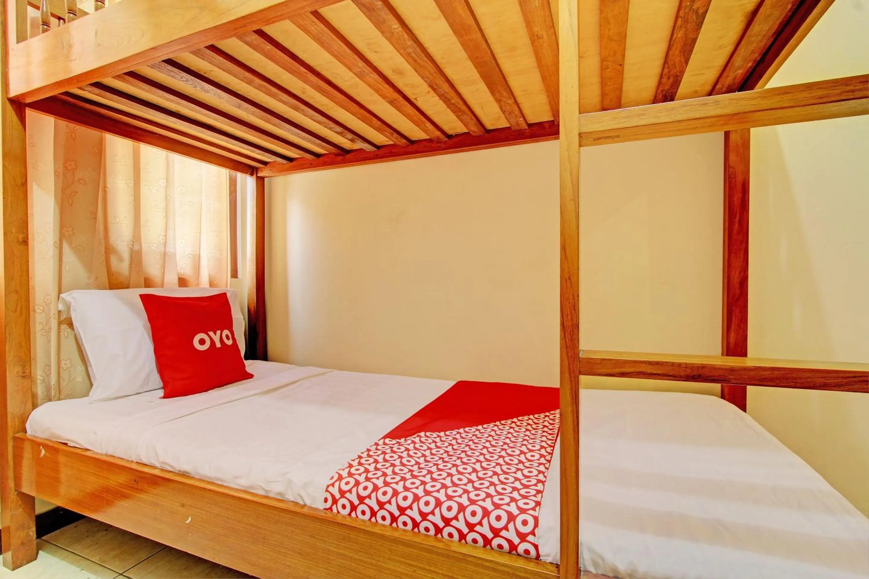 Bedroom, Bed in Hotel O Mtc Bunk Bed