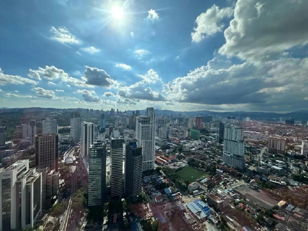 Day, Bird's-eye View in The Platinum KLCC Luxury Suite