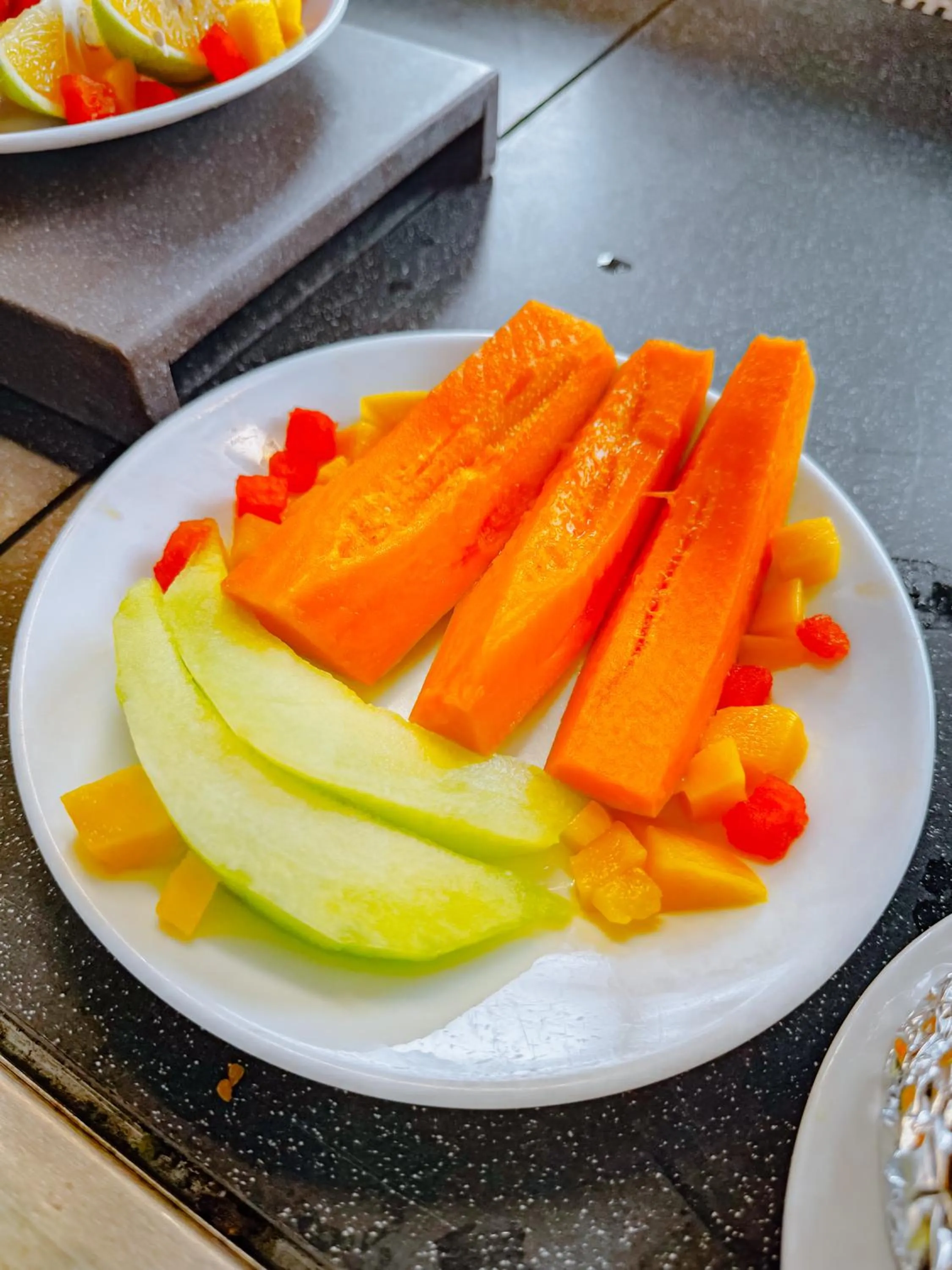 Breakfast in Milele Beach Hotel