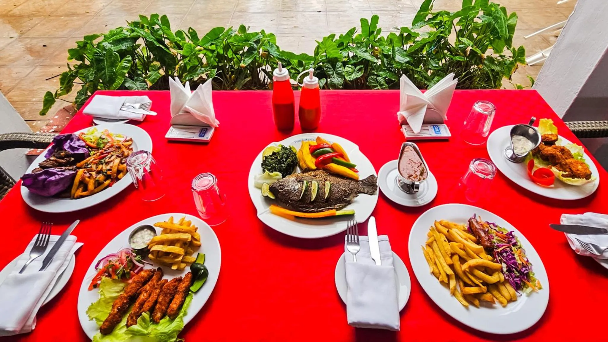Food close-up in Milele Beach Hotel