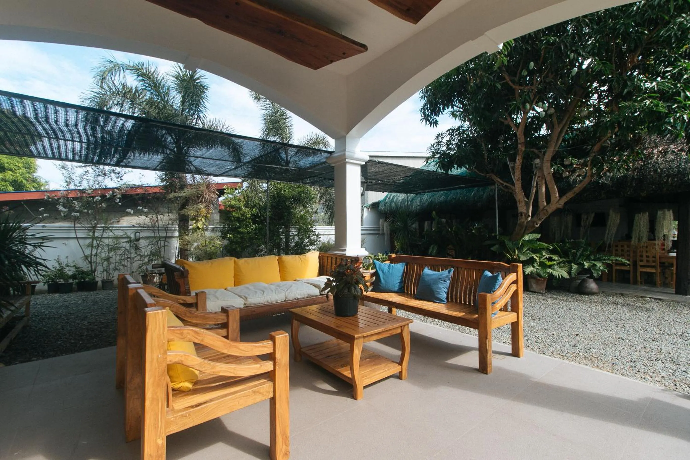 Seating area in RedDoorz at Casa Rafaelle Transient Ilocos Sur