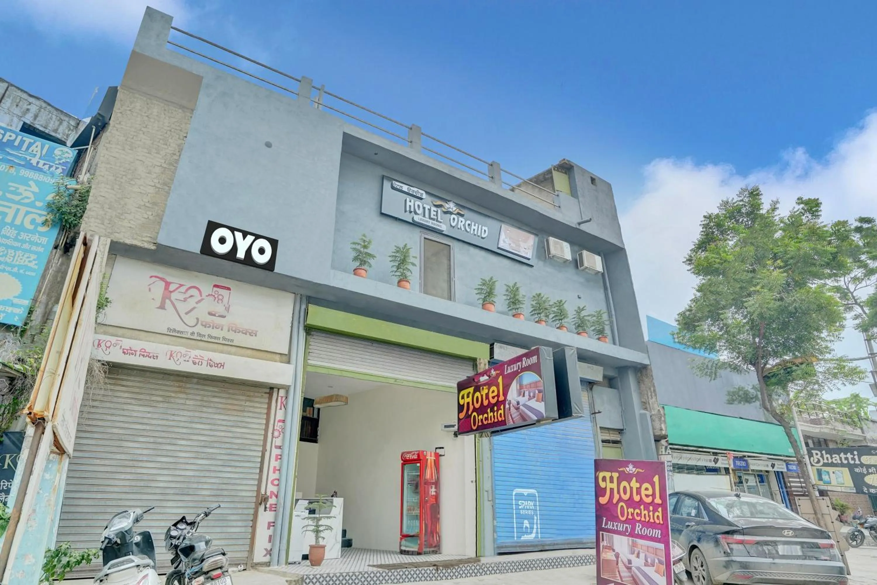 Facade/entrance in Hotel O Orchid