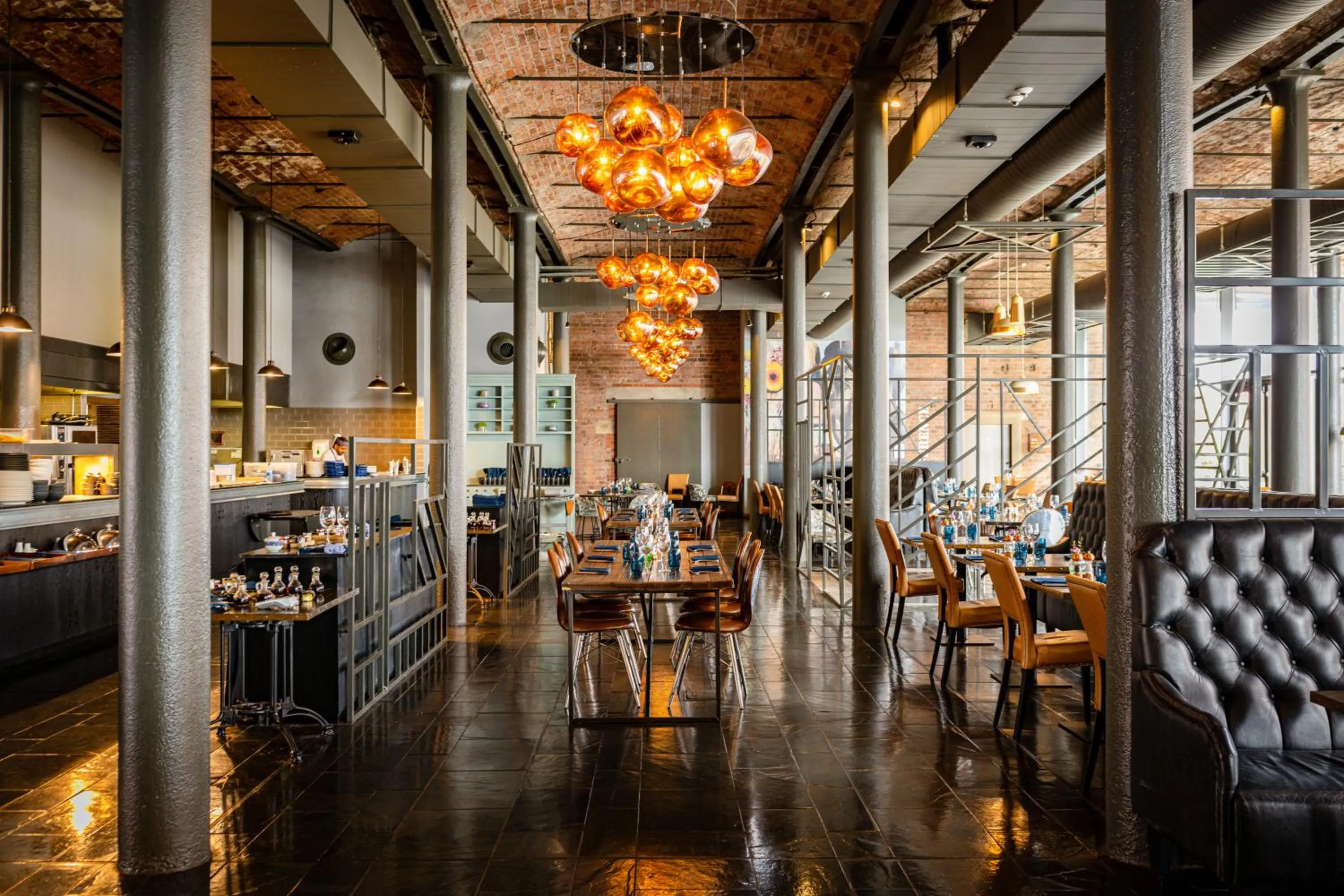 Restaurant/places to eat in Titanic Hotel Liverpool