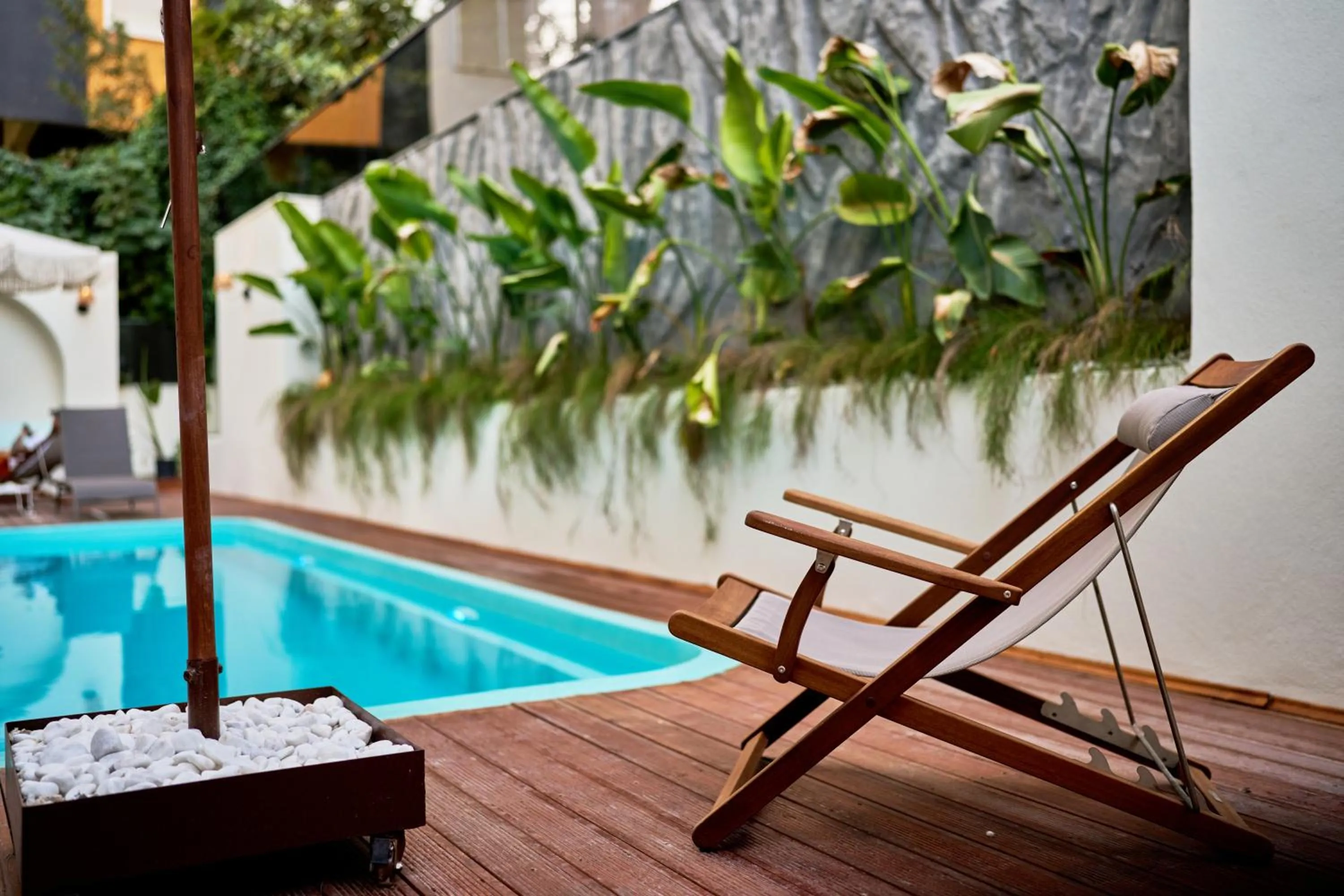 Swimming pool in Lilium Boutique Hotel