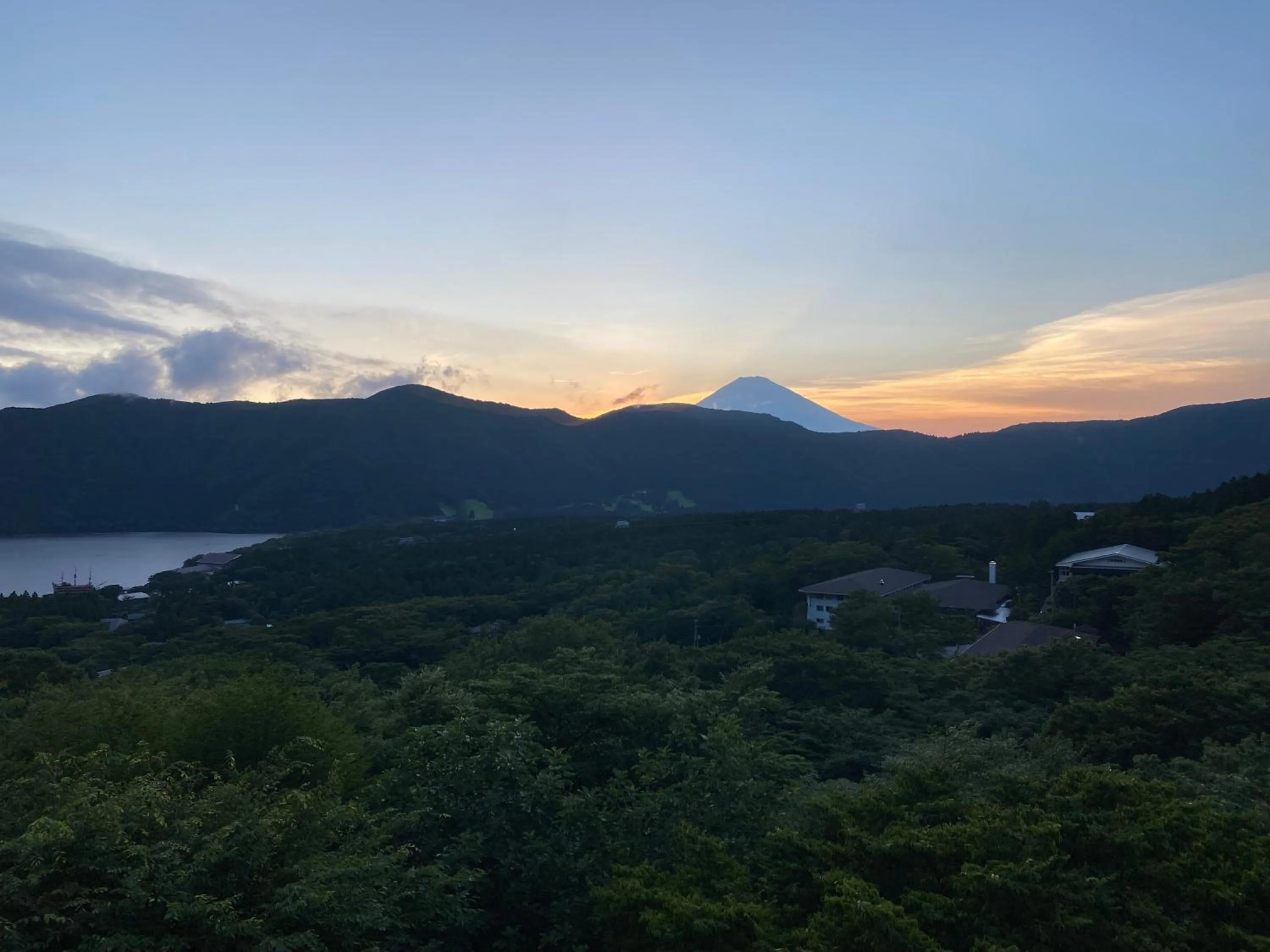Natural landscape in Hakone Ashinoko Bikeikan 箱根芦ノ湖 美景館