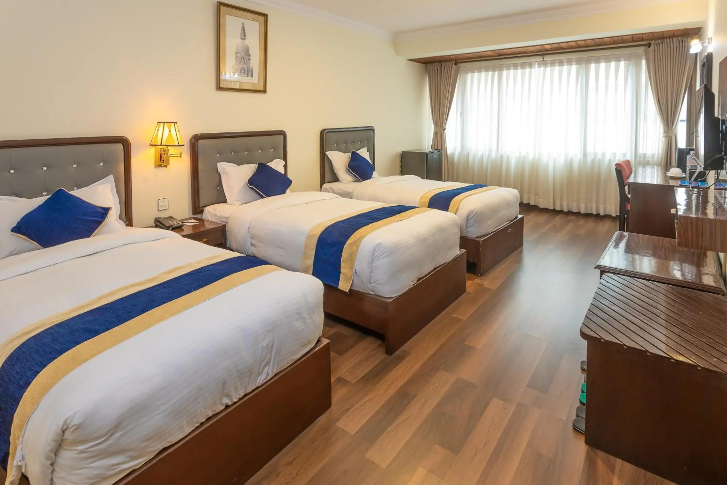 Deluxe Triple Room in Kathmandu Business Hotel Deluxe Triple Room in Kathmandu Business Hotel