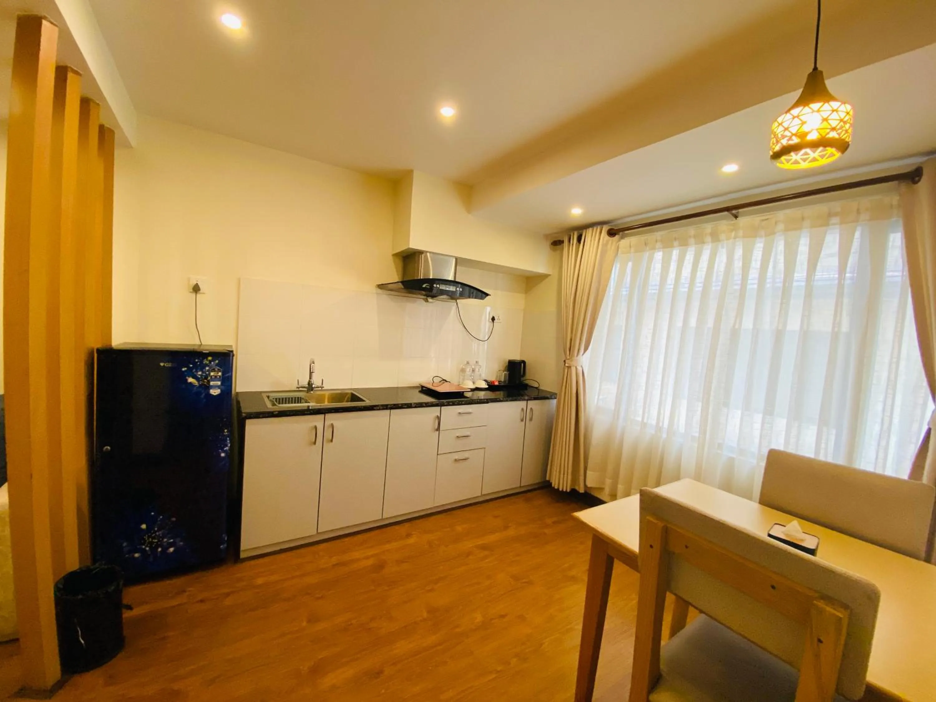 Dining area in Kathmandu Business Hotel