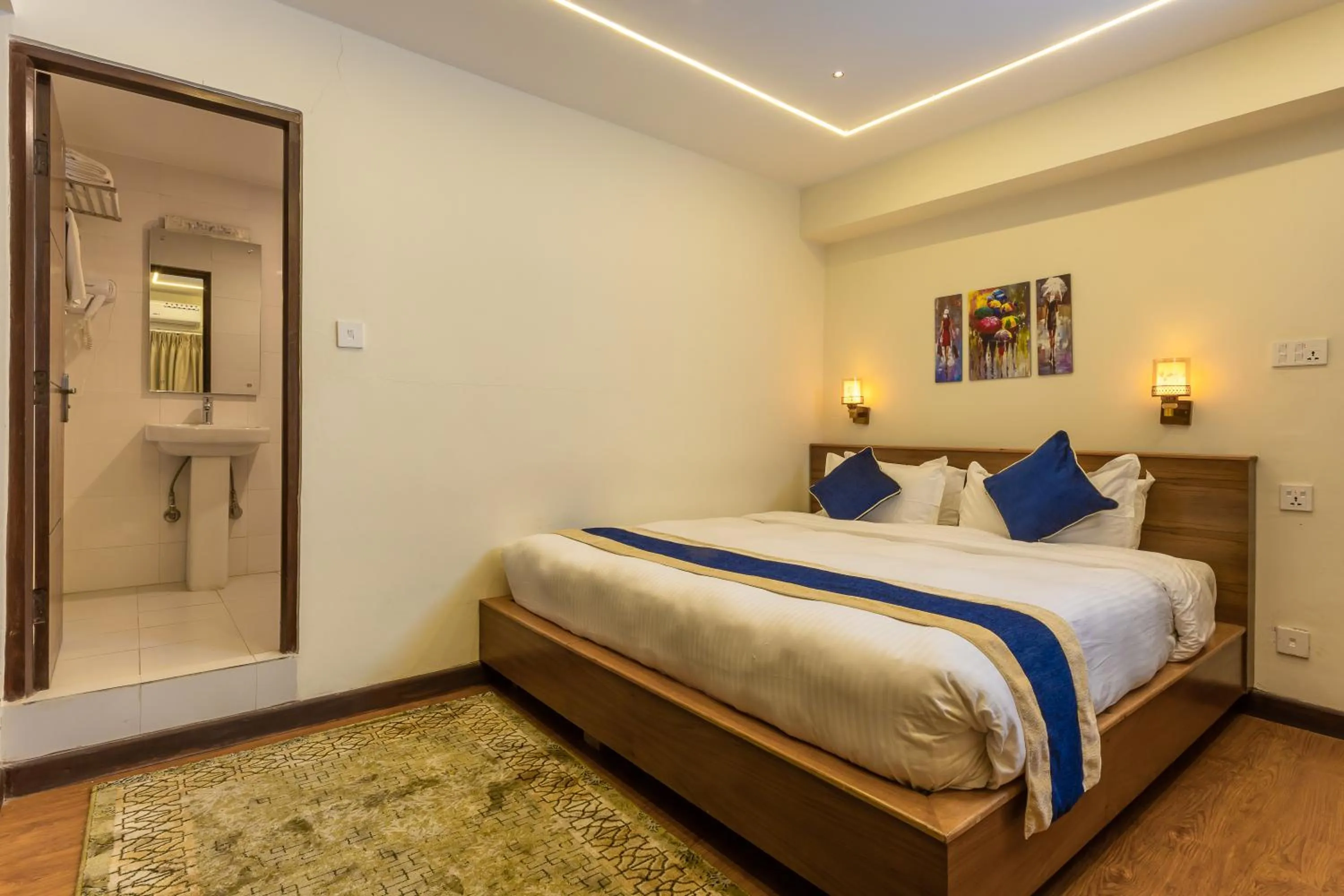 Bedroom, Bed in Kathmandu Business Hotel