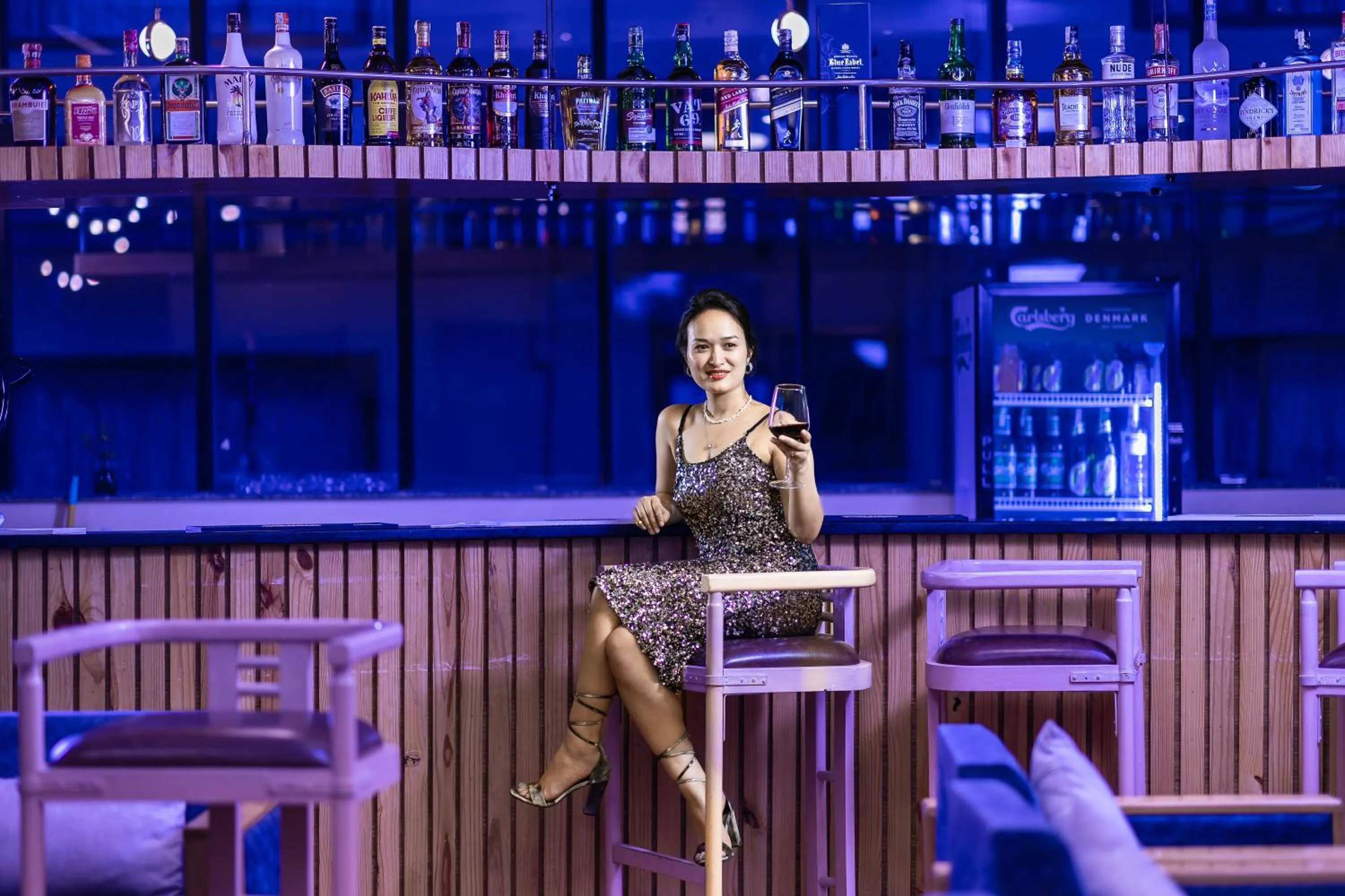 Lounge or bar in Kathmandu Business Hotel