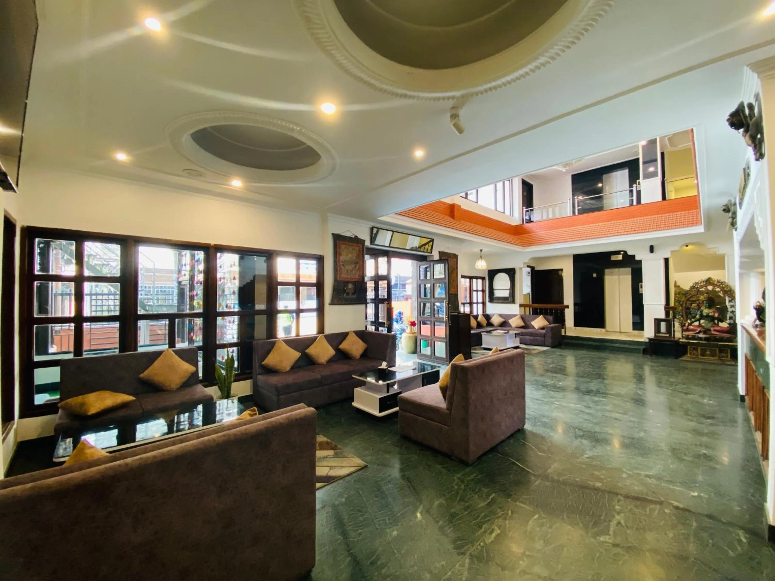 Lobby or reception in Kathmandu Business Hotel