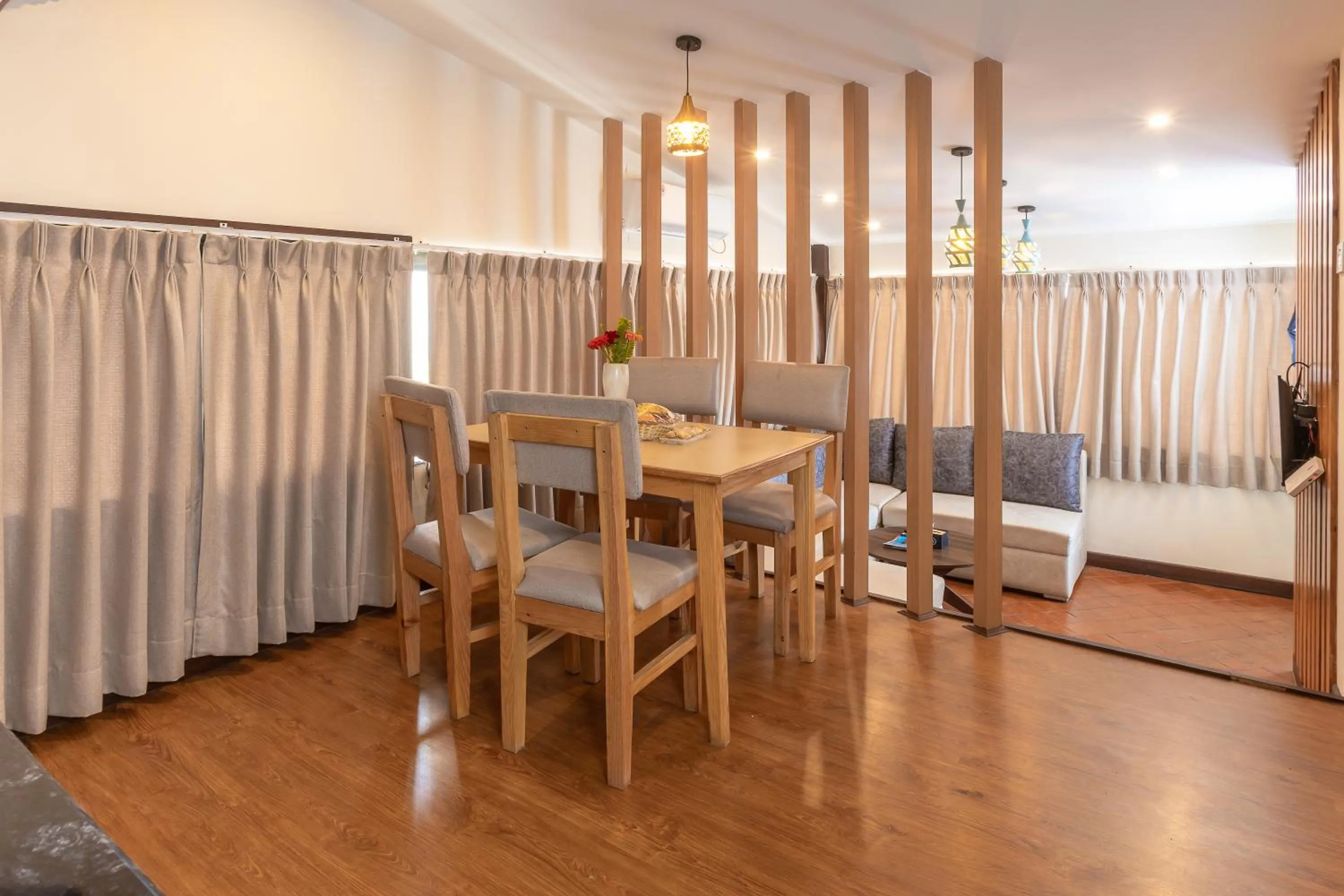 Living room in Kathmandu Business Hotel