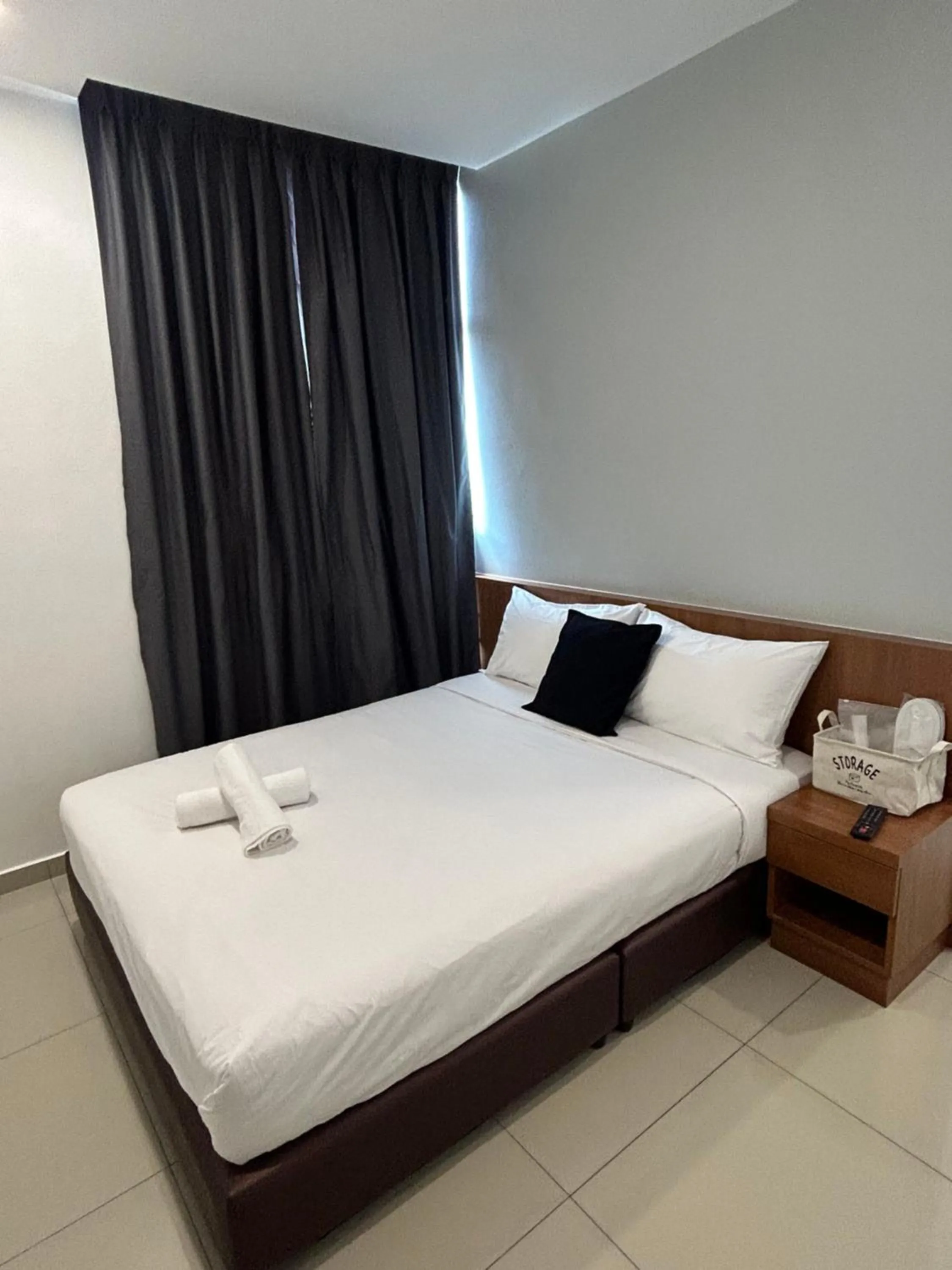 Bed in Tt Pets and Family Guesthouse Kota Laksamana, Melaka