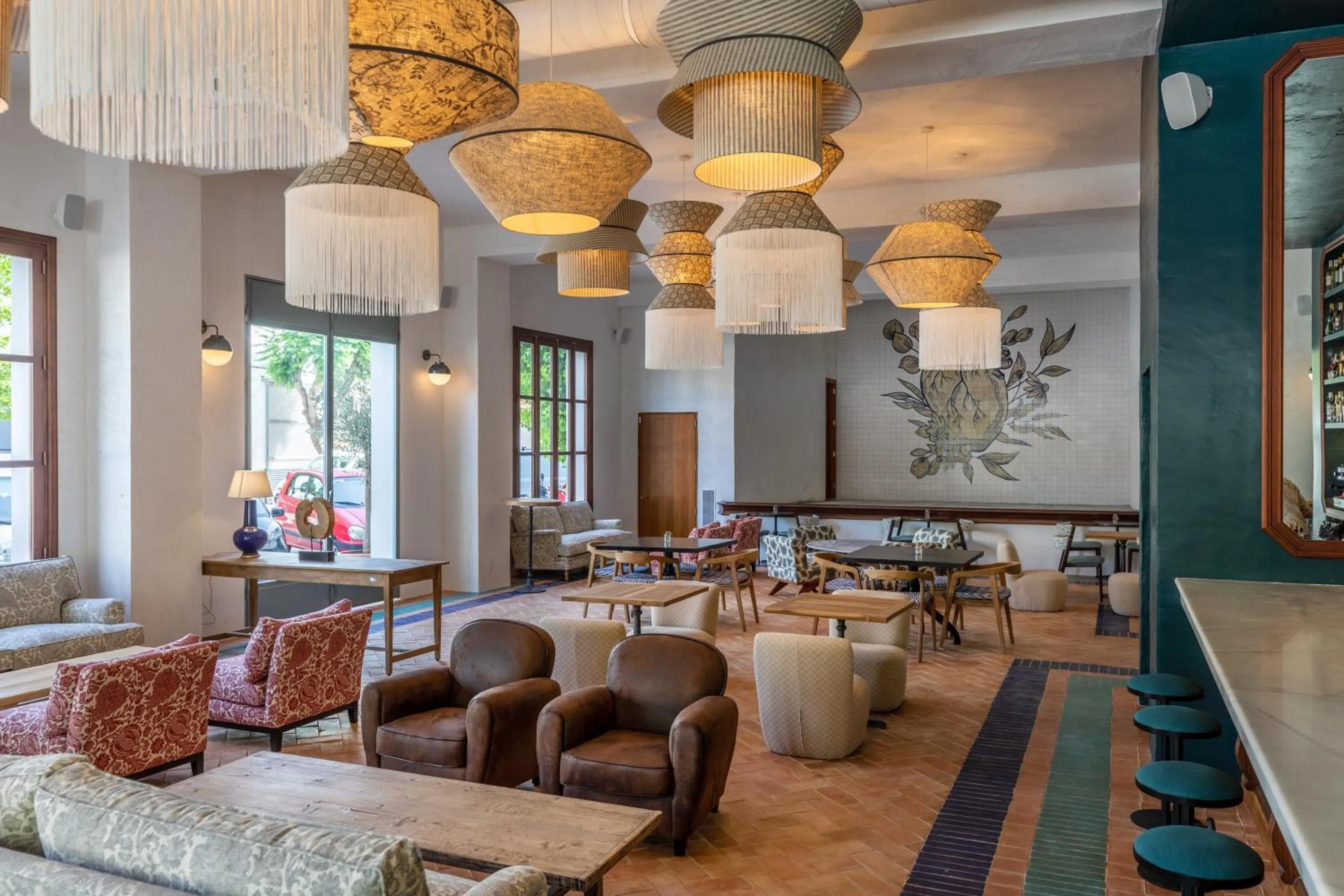 Lounge or bar in Hoposa Cultural Boutique