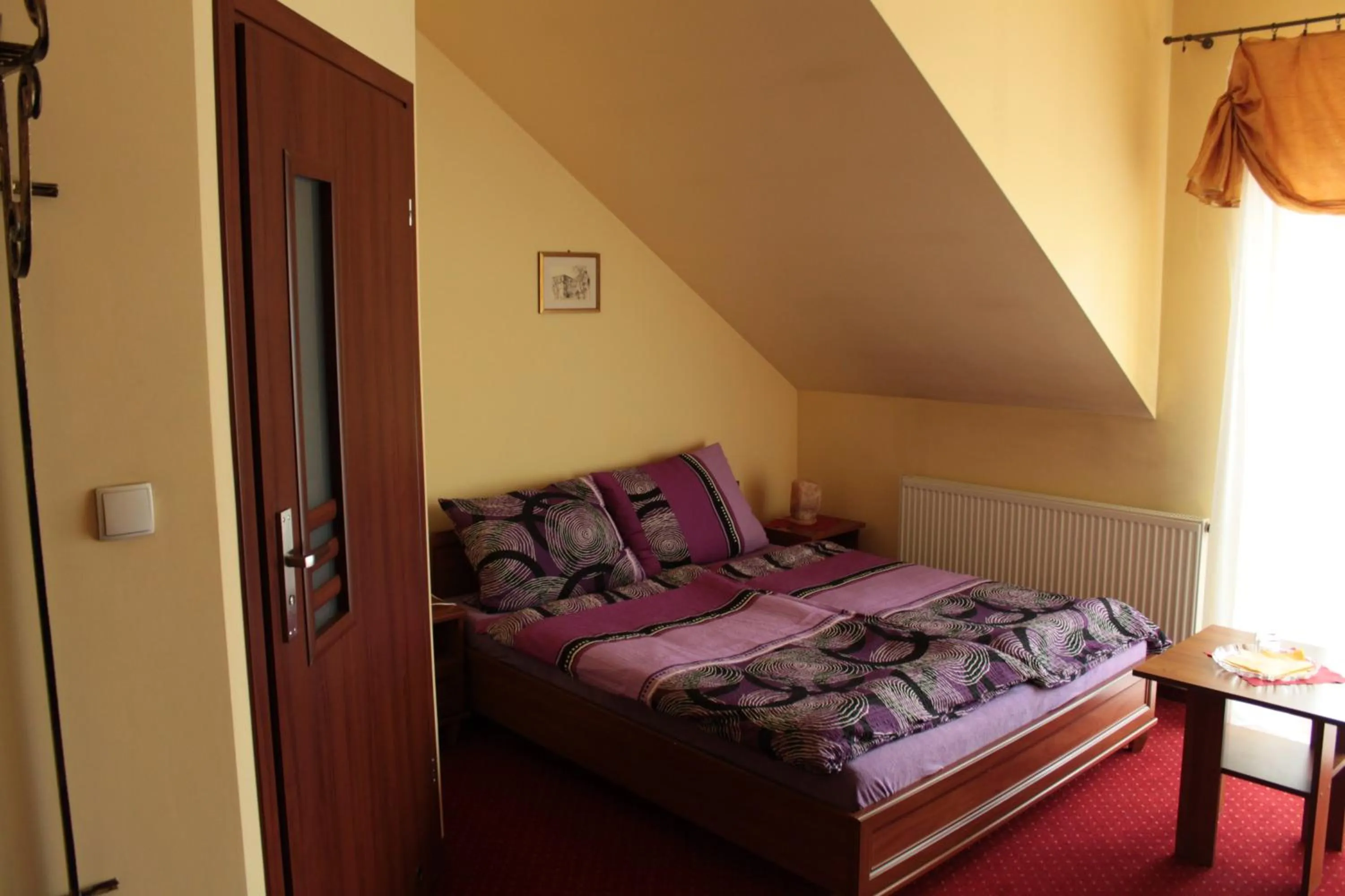 Balcony/Terrace, Bed in Zajazd Skorpion B&B